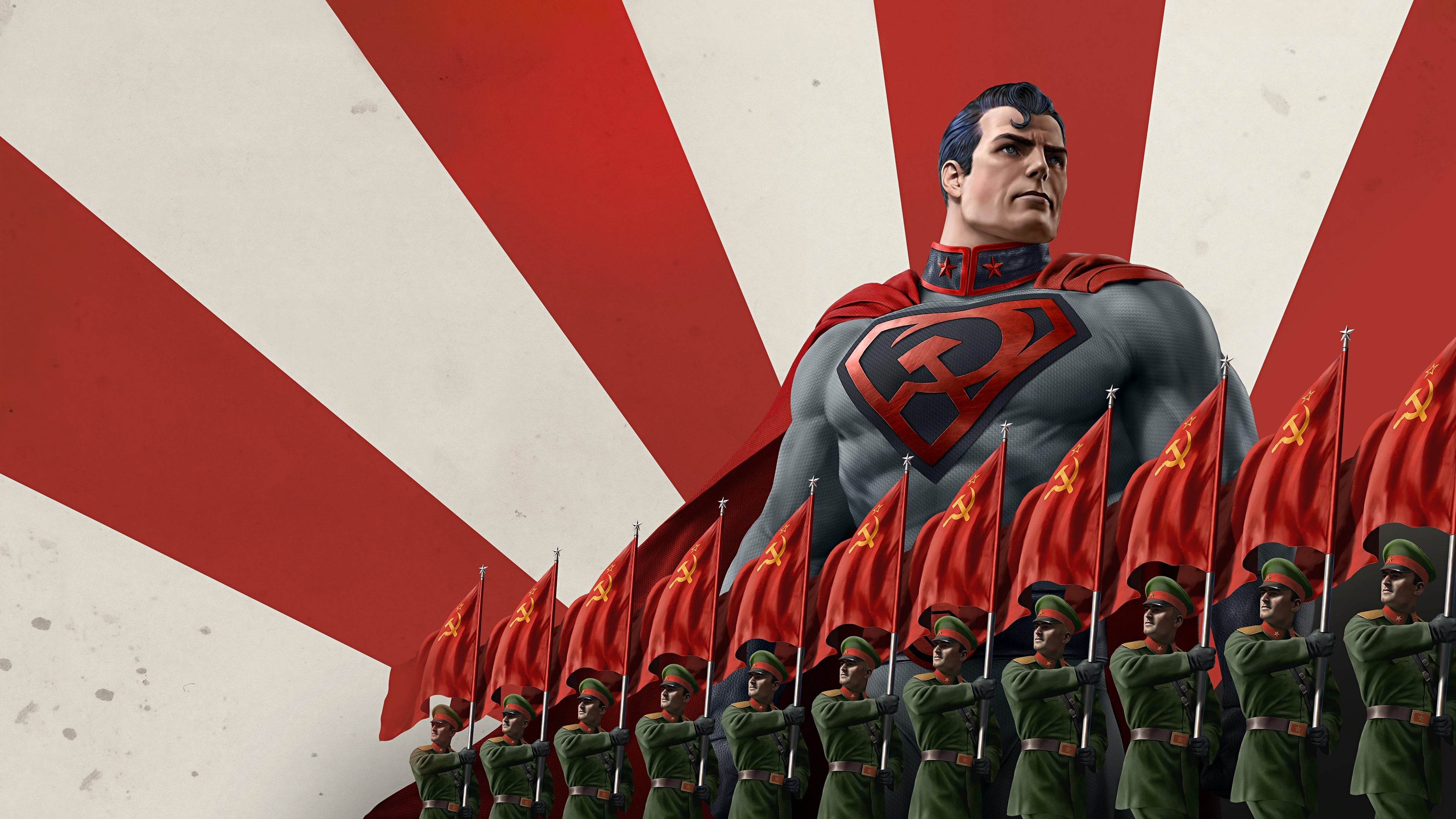 Baixar papéis de parede de desktop Superman: Entre A Foice E O Martelo HD