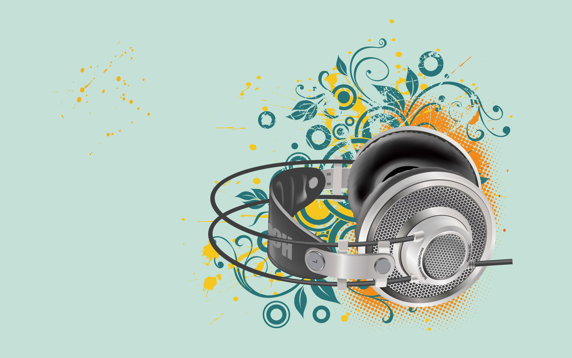 Free download wallpaper Music, Headphones on your PC desktop