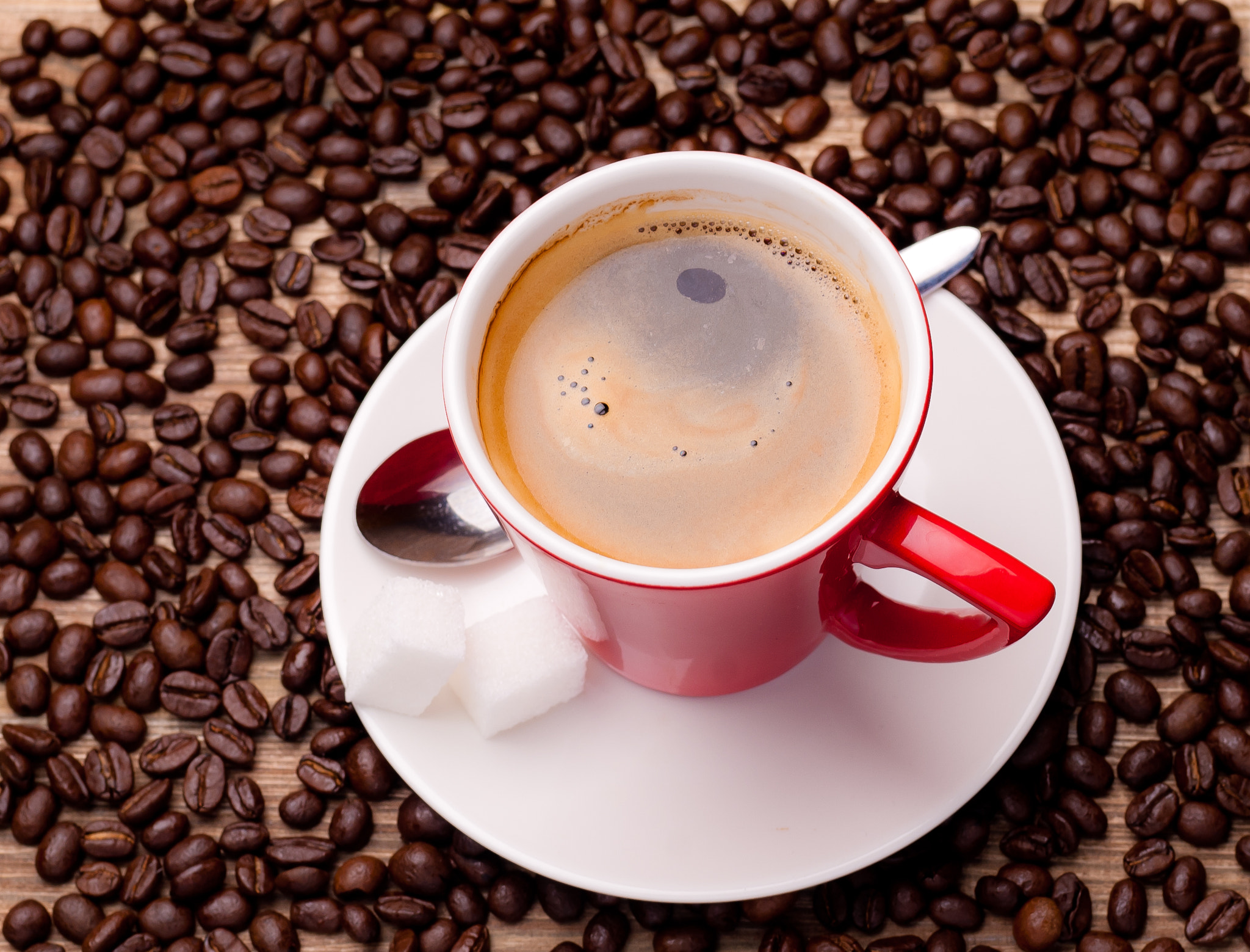 Free download wallpaper Food, Coffee, Cup, Coffee Beans on your PC desktop