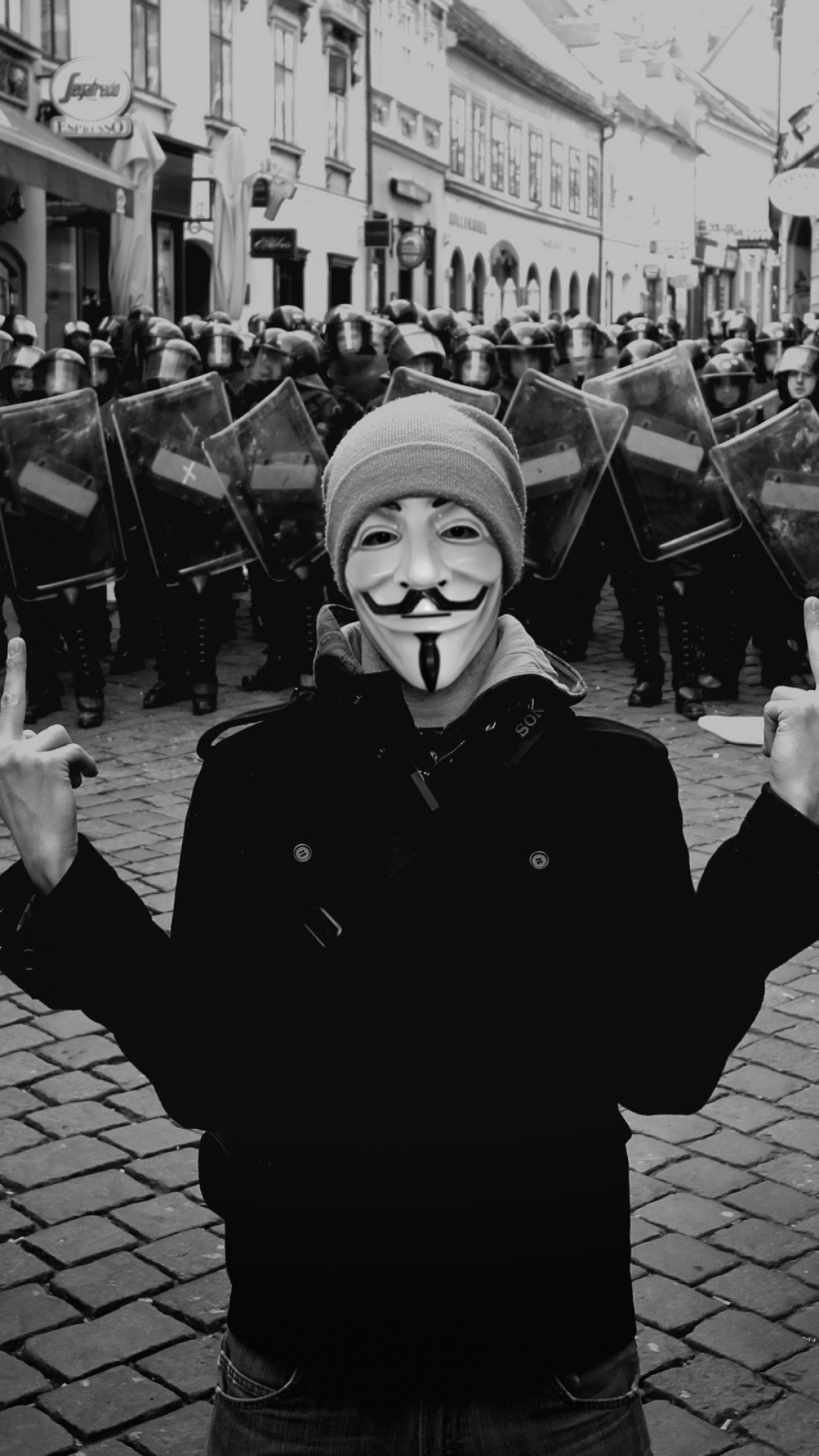 Download mobile wallpaper Dark, Anonymous, Anarchy for free.