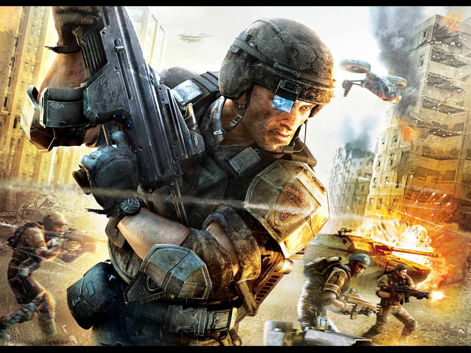 video game, frontlines: fuel of war