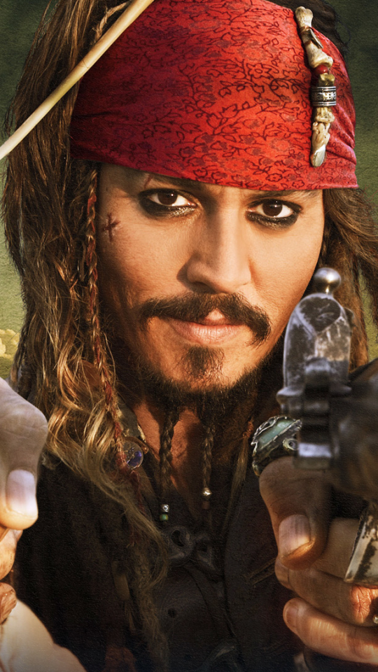 Download mobile wallpaper Pirates Of The Caribbean, Johnny Depp, Movie, Jack Sparrow, Pirates Of The Caribbean: On Stranger Tides for free.