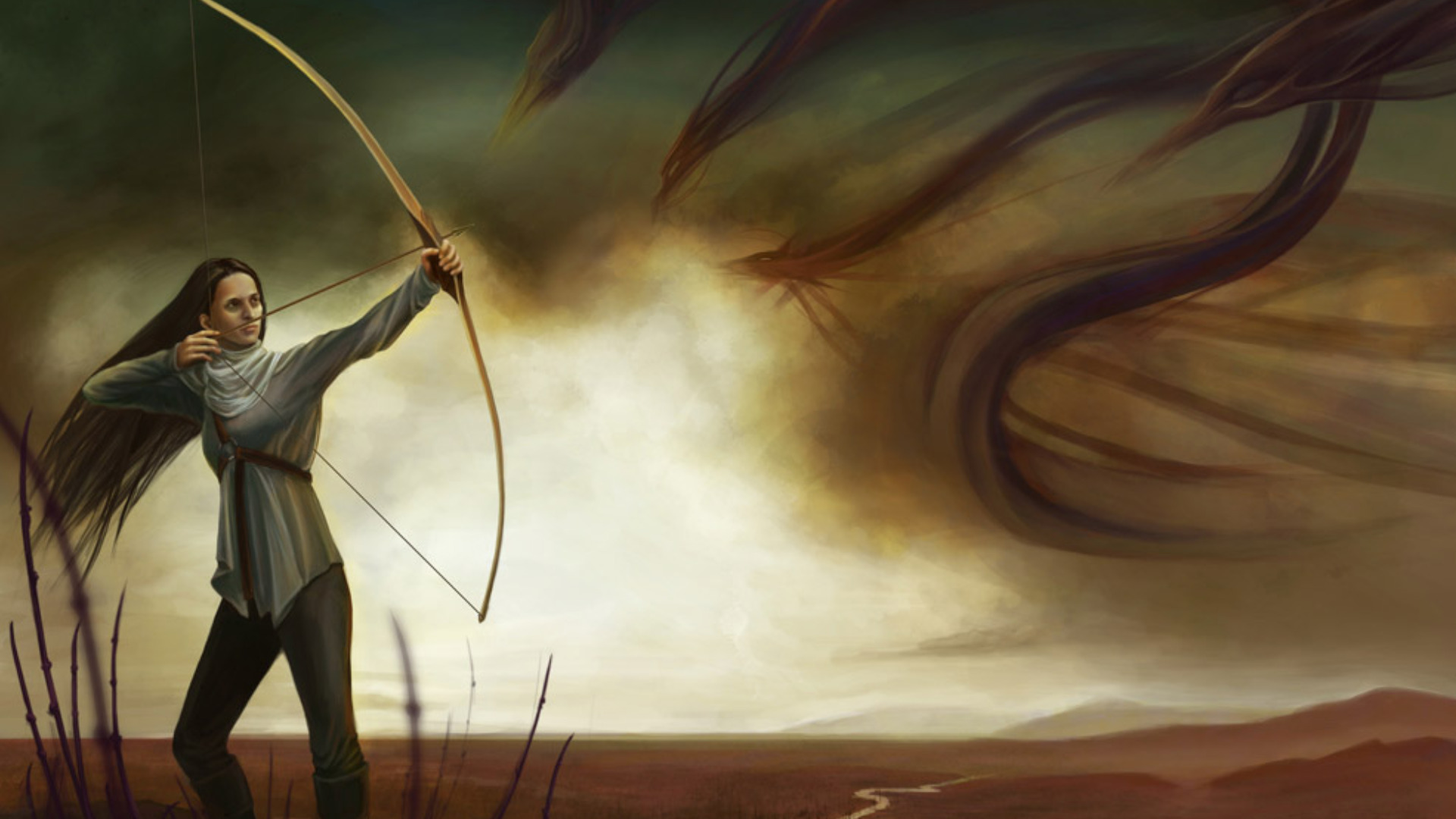 Free download wallpaper Fantasy, Archer on your PC desktop