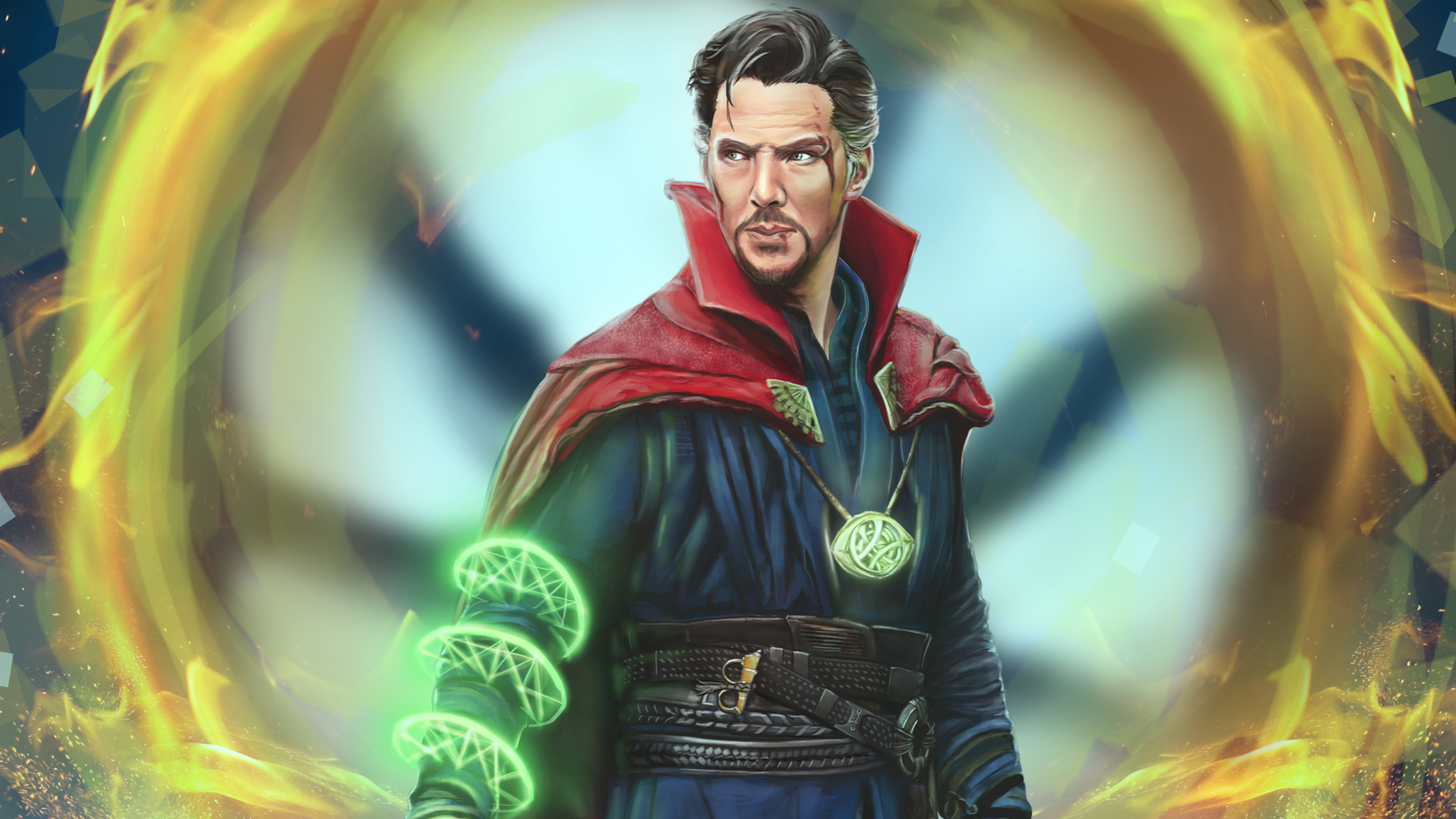 Téléchargez gratuitement l'image Benedict Cumberbatch, Film, Doctor Strange sur le bureau de votre PC