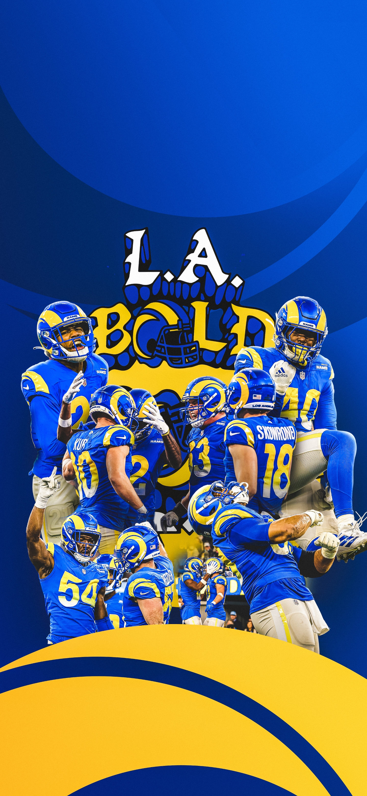 Handy-Wallpaper Sport, Fußball, Los Angeles Rams kostenlos herunterladen.