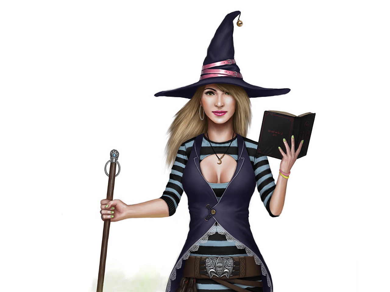 Download mobile wallpaper Fantasy, Witch for free.