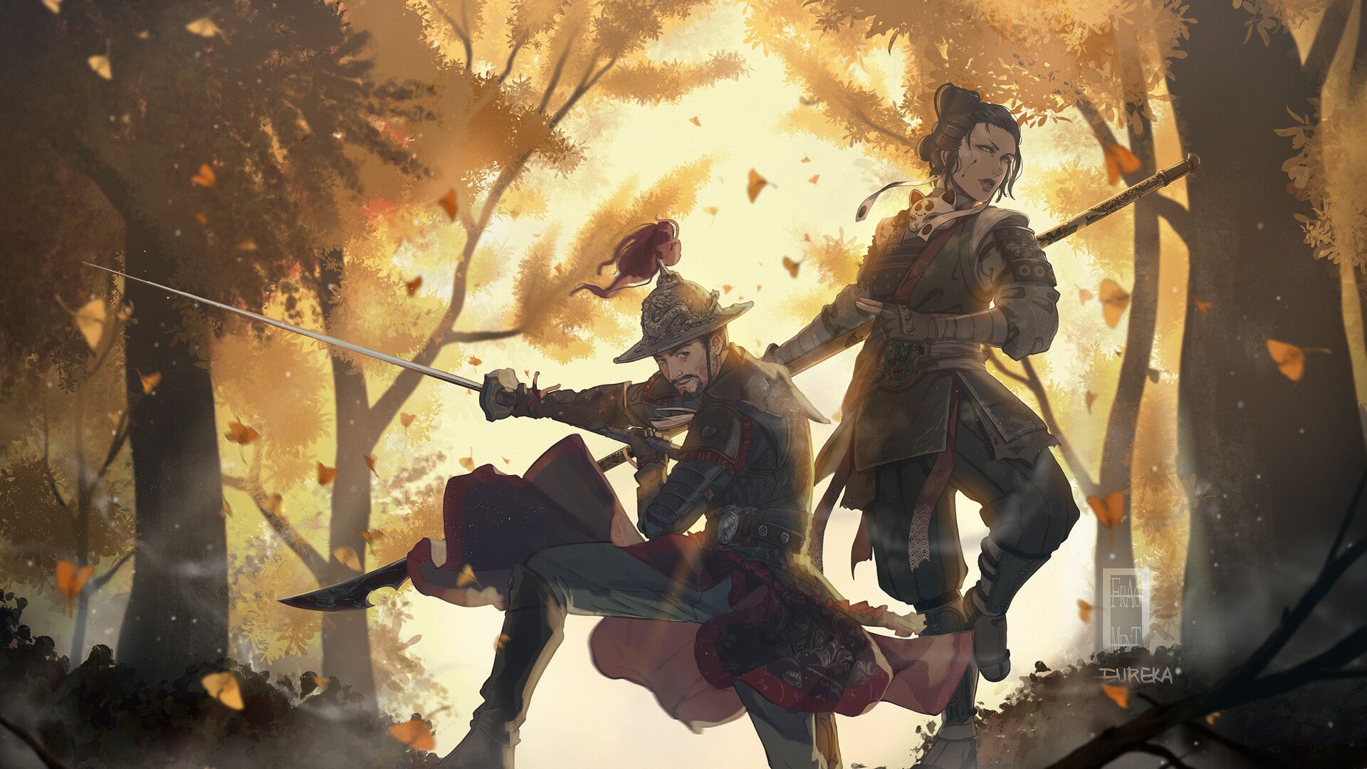 Handy-Wallpaper Samurai, Computerspiele, For Honor kostenlos herunterladen.