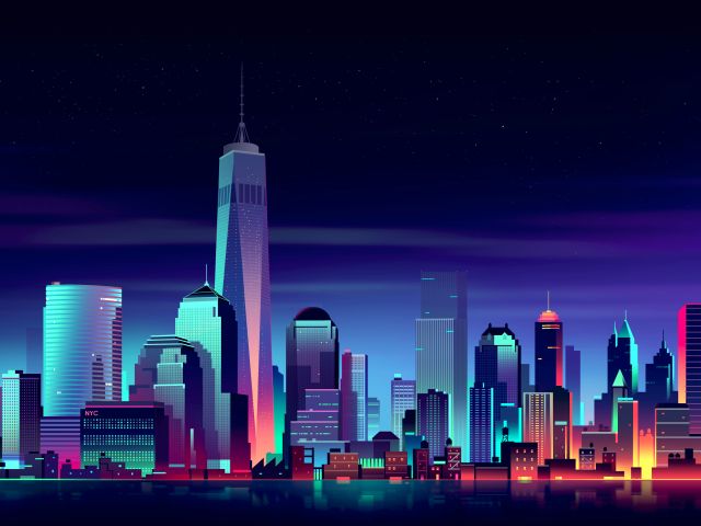 Descarga gratuita de fondo de pantalla para móvil de Ciudades, Ciudad, Rascacielos, Paisaje Urbano, Nueva York, Hecho Por El Hombre.