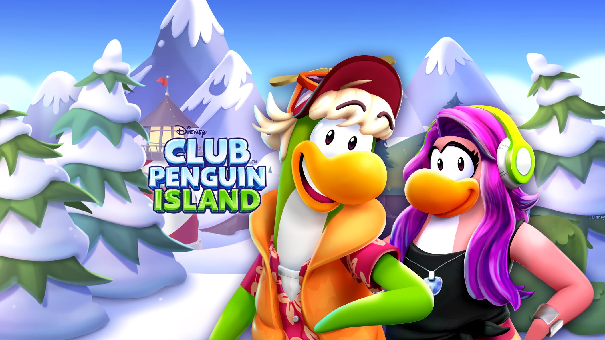 Скачать обои Клуб Остров Пингвинов на телефон бесплатно