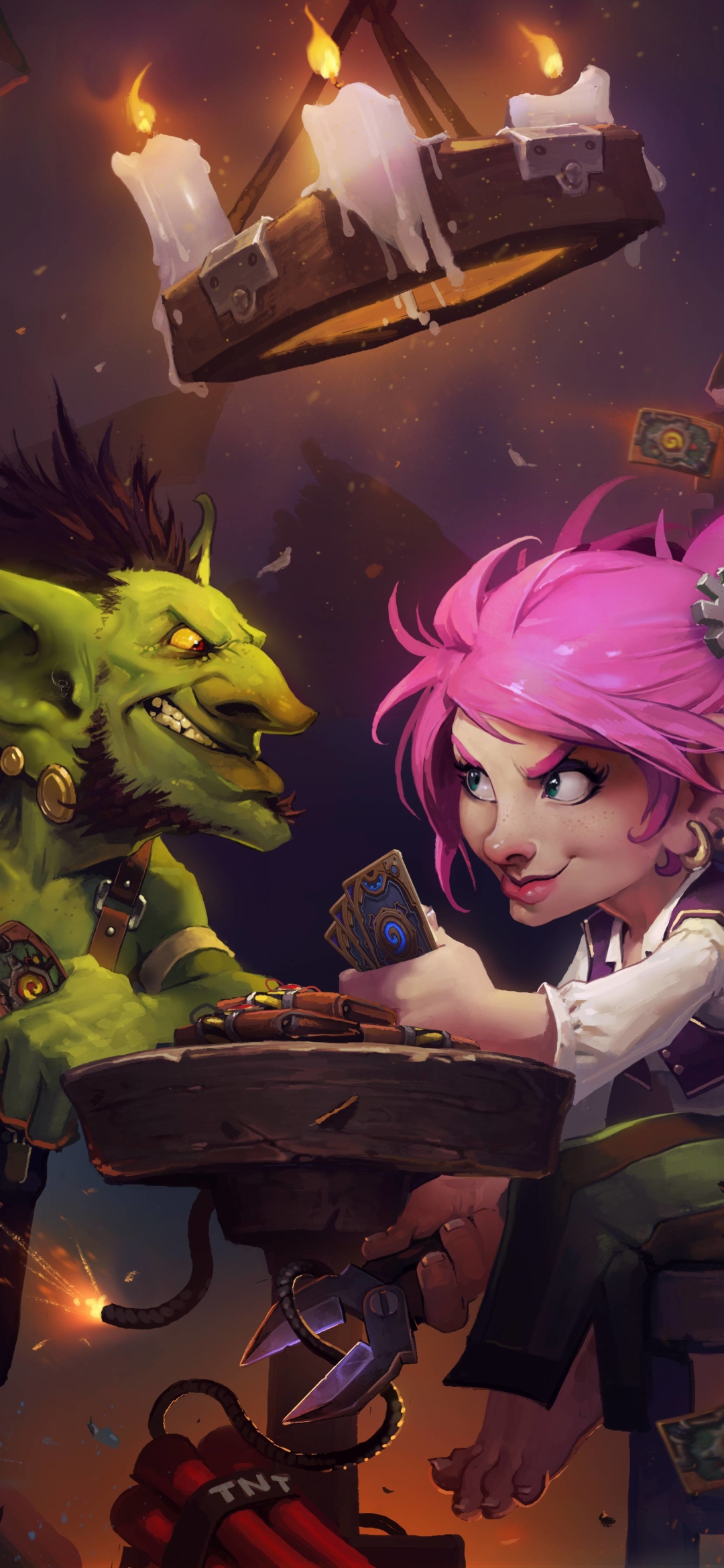 Скачать картинку Видеоигры, Военное Ремесло, Hearthstone: Герои Варкрафта в телефон бесплатно.