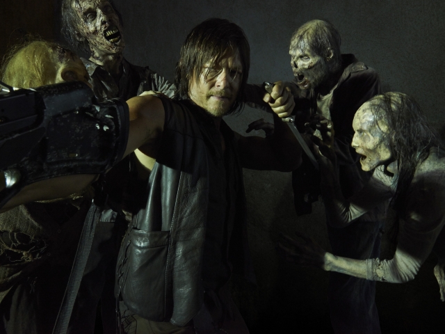 Download mobile wallpaper Tv Show, Zombie, Norman Reedus, The Walking Dead, Daryl Dixon for free.