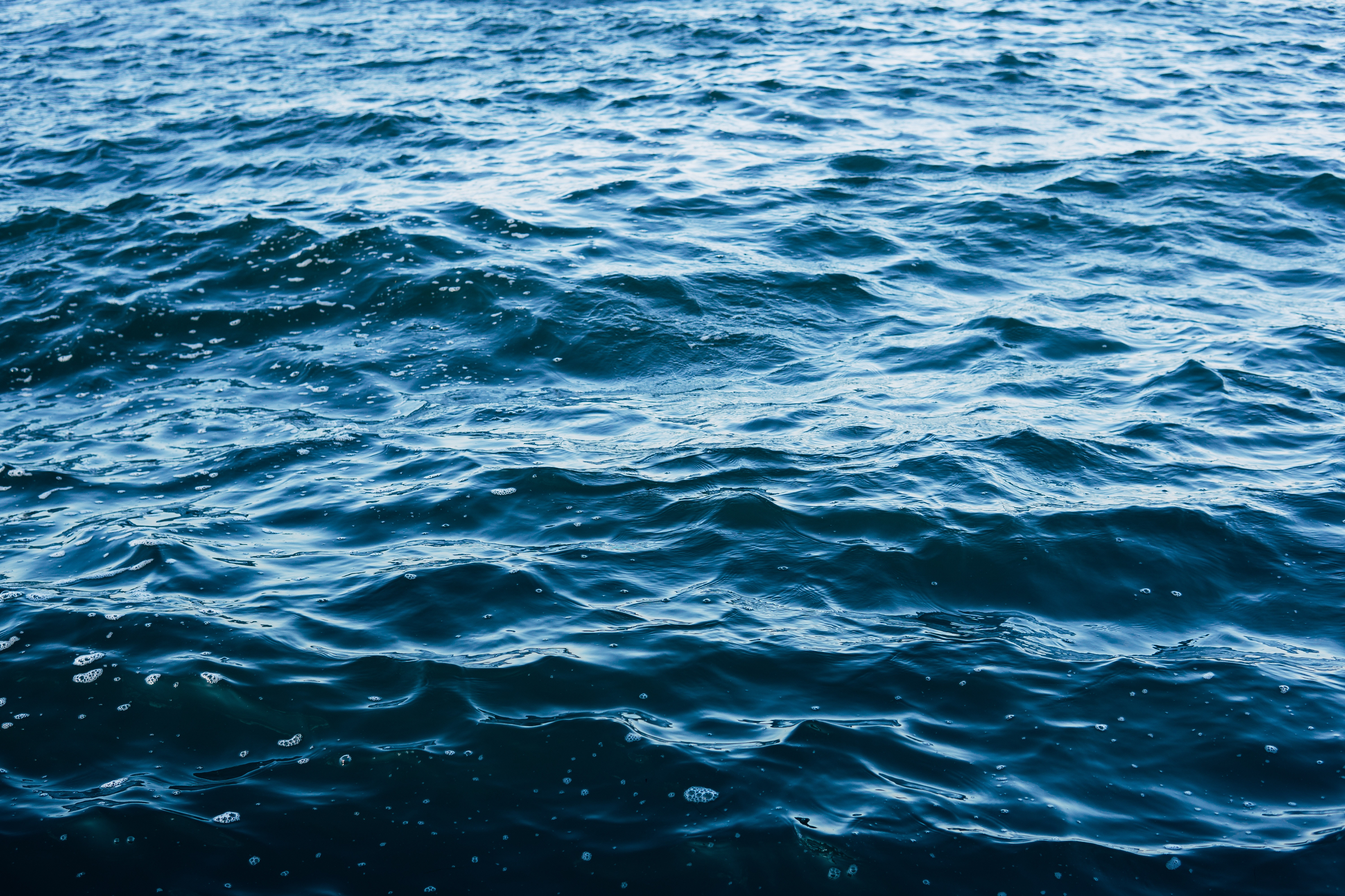 sea, nature, water, waves, surface