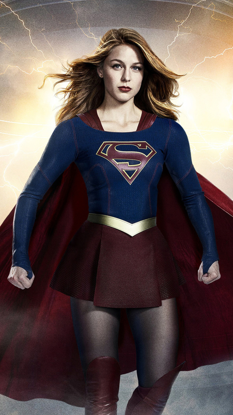 Скачати мобільні шпалери Супермен, Телешоу, Супердівчина, Мелісса Бенойст безкоштовно.
