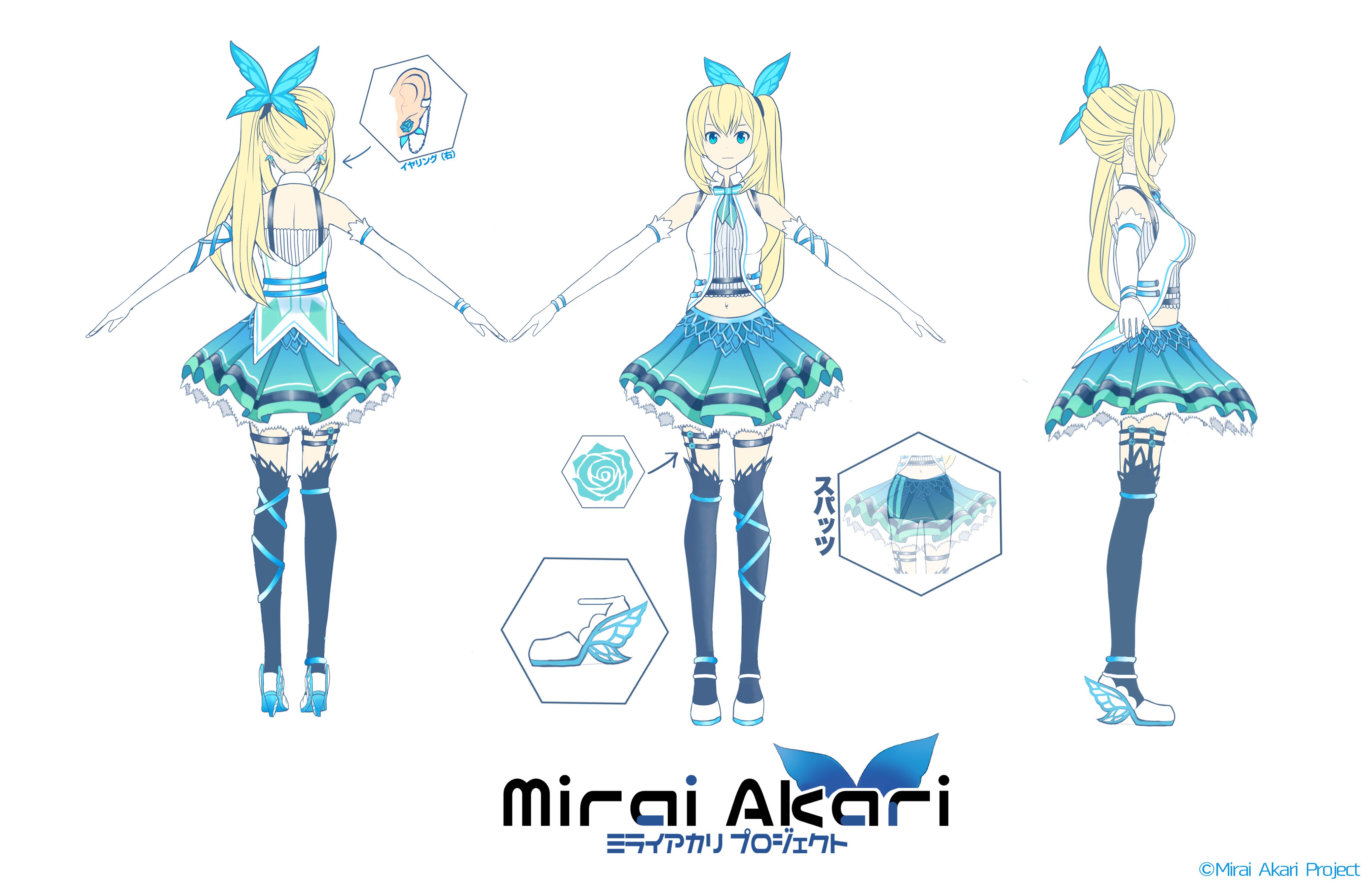 Laden Sie Mirai Akari HD-Desktop-Hintergründe herunter