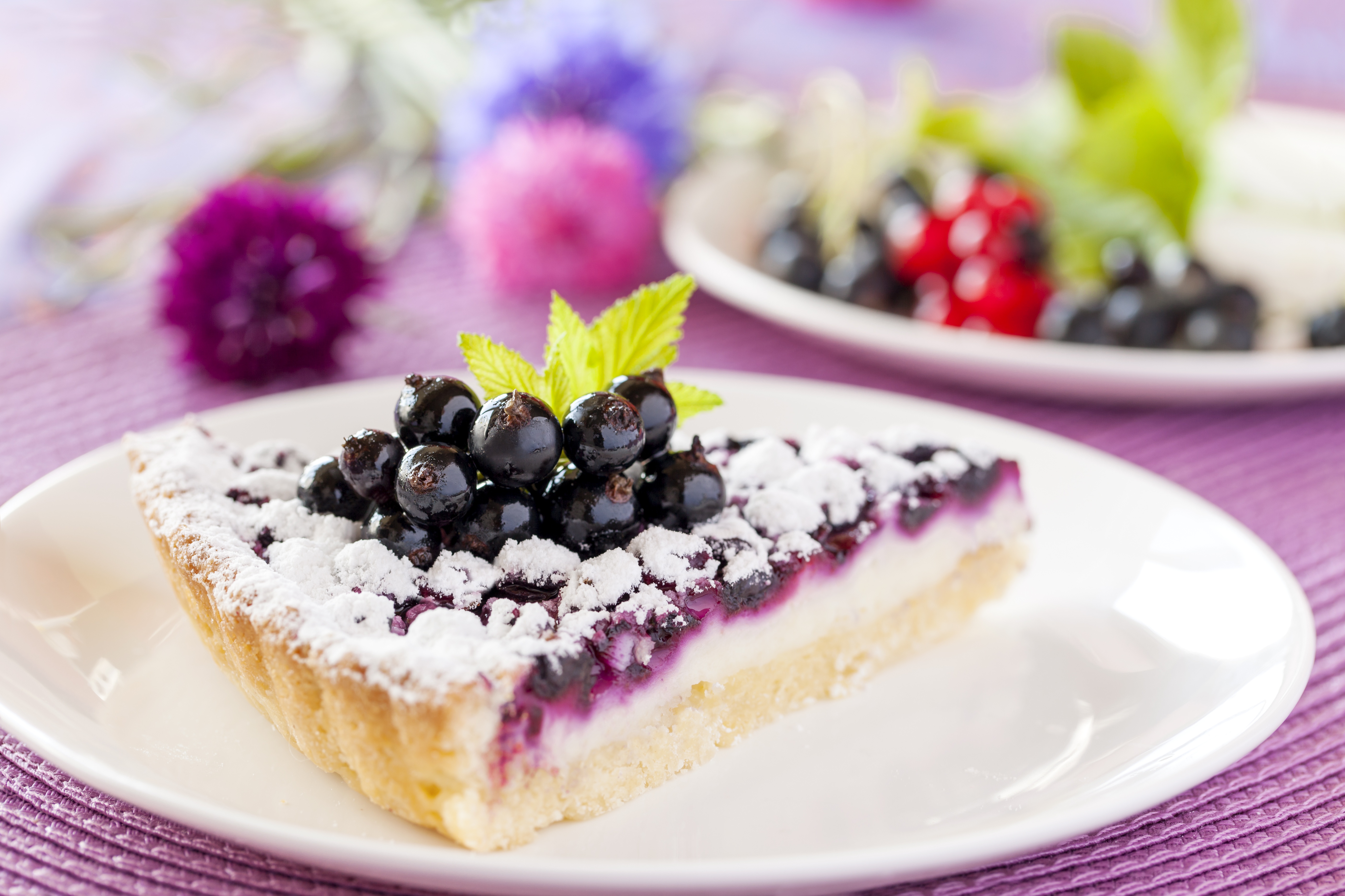food, pie, blueberry, dessert, pastry