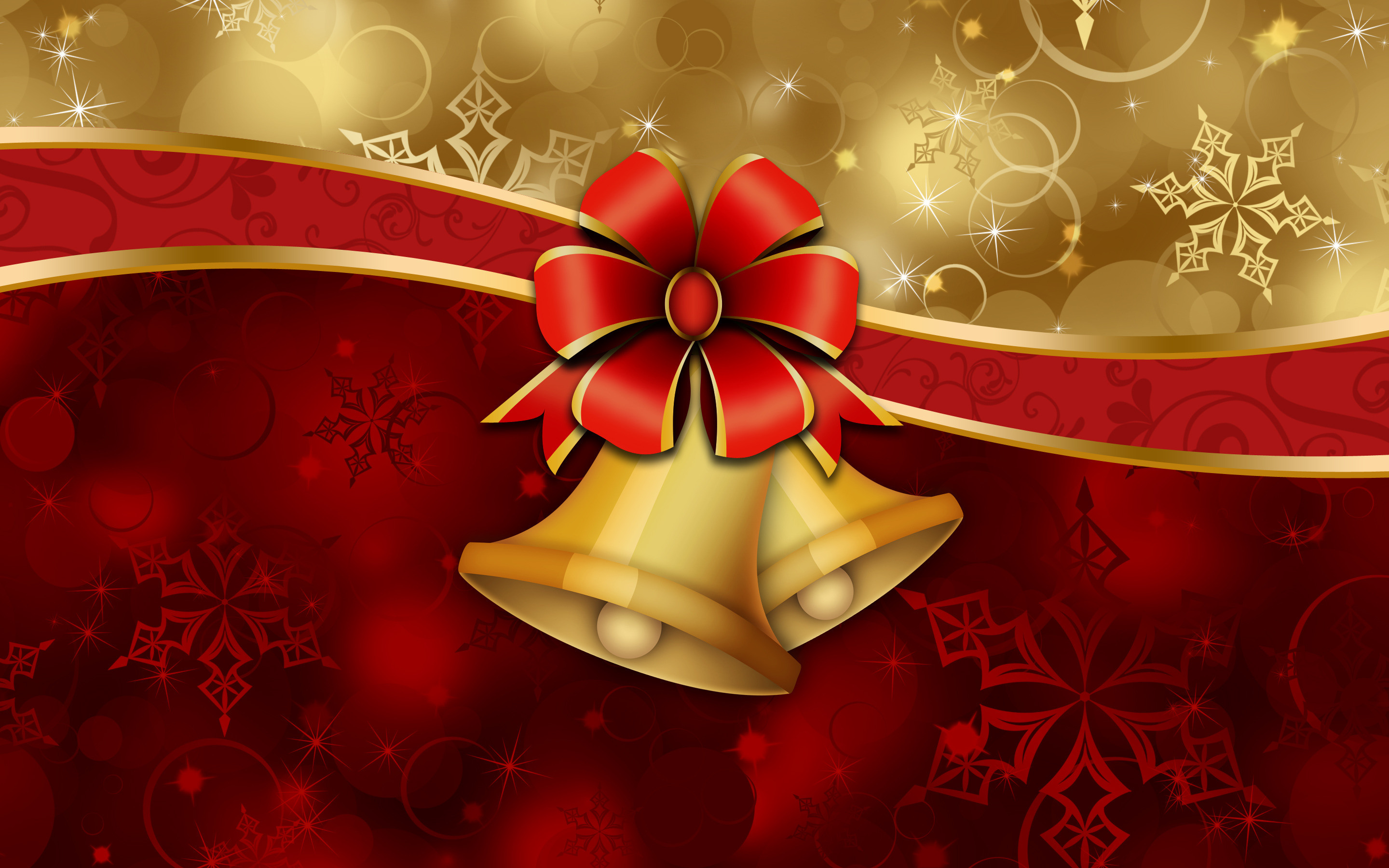 Laden Sie das Feiertage, Schnee, Weihnachten, Glocke-Bild kostenlos auf Ihren PC-Desktop herunter