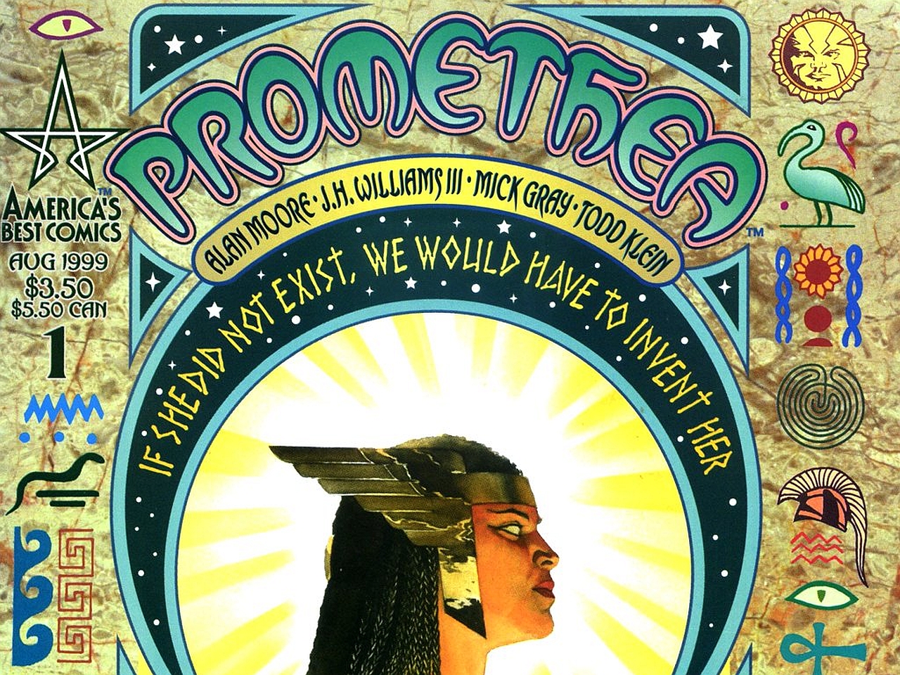 Handy-Wallpaper Comics, Promethea kostenlos herunterladen.