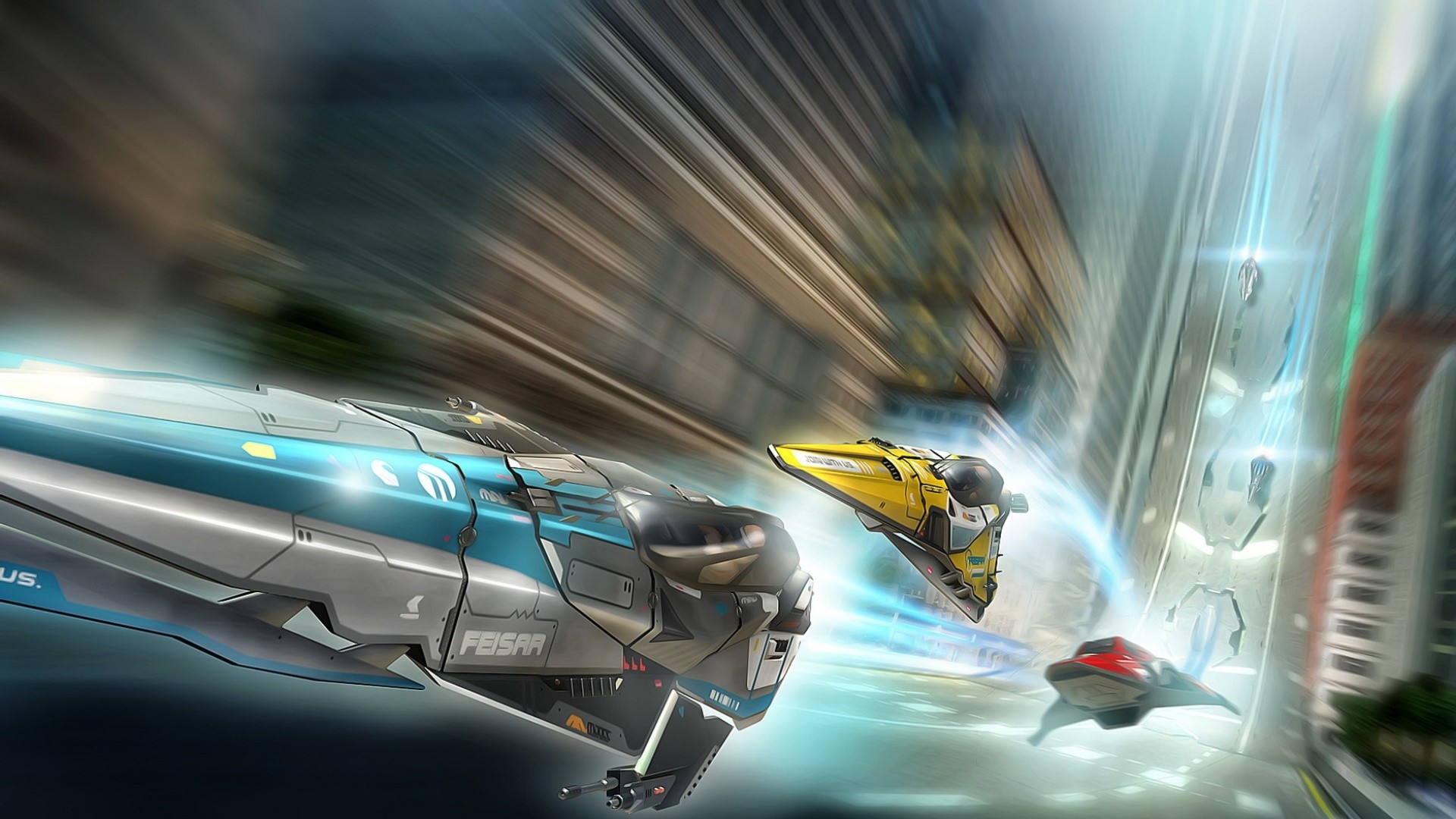 video game, wipeout 2048, wipeout