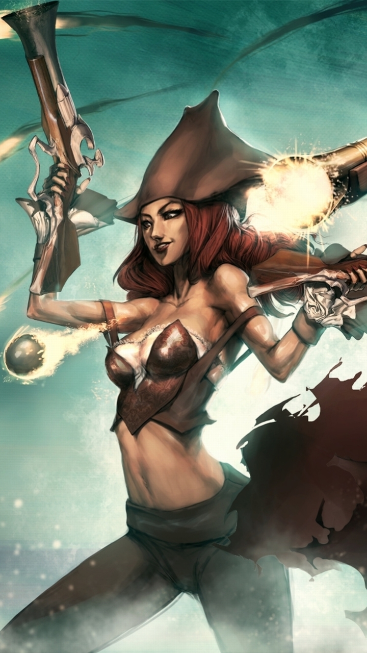 Download mobile wallpaper League Of Legends, Video Game, Miss Fortune (League Of Legends) for free.