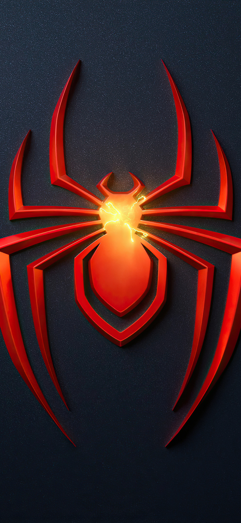 Handy-Wallpaper Logo, Computerspiele, Marvels Spider Man: Miles Morales, Spider Man: Miles Morales kostenlos herunterladen.