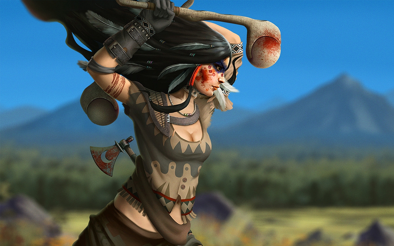 Free download wallpaper Fantasy, Women Warrior on your PC desktop