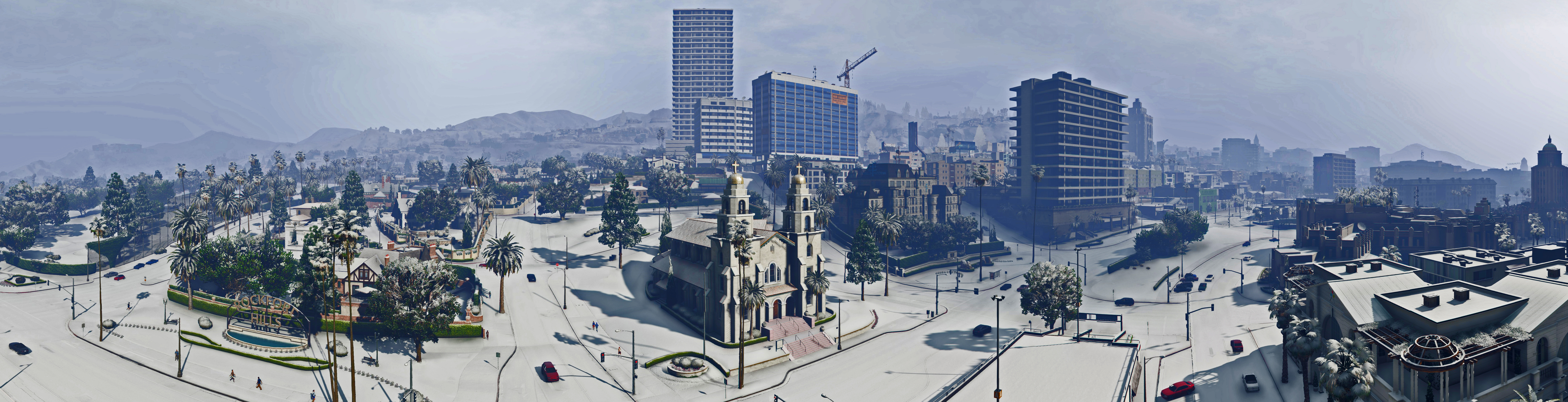 Descarga gratuita de fondo de pantalla para móvil de Nieve, Videojuego, Grand Theft Auto, Grand Theft Auto V.