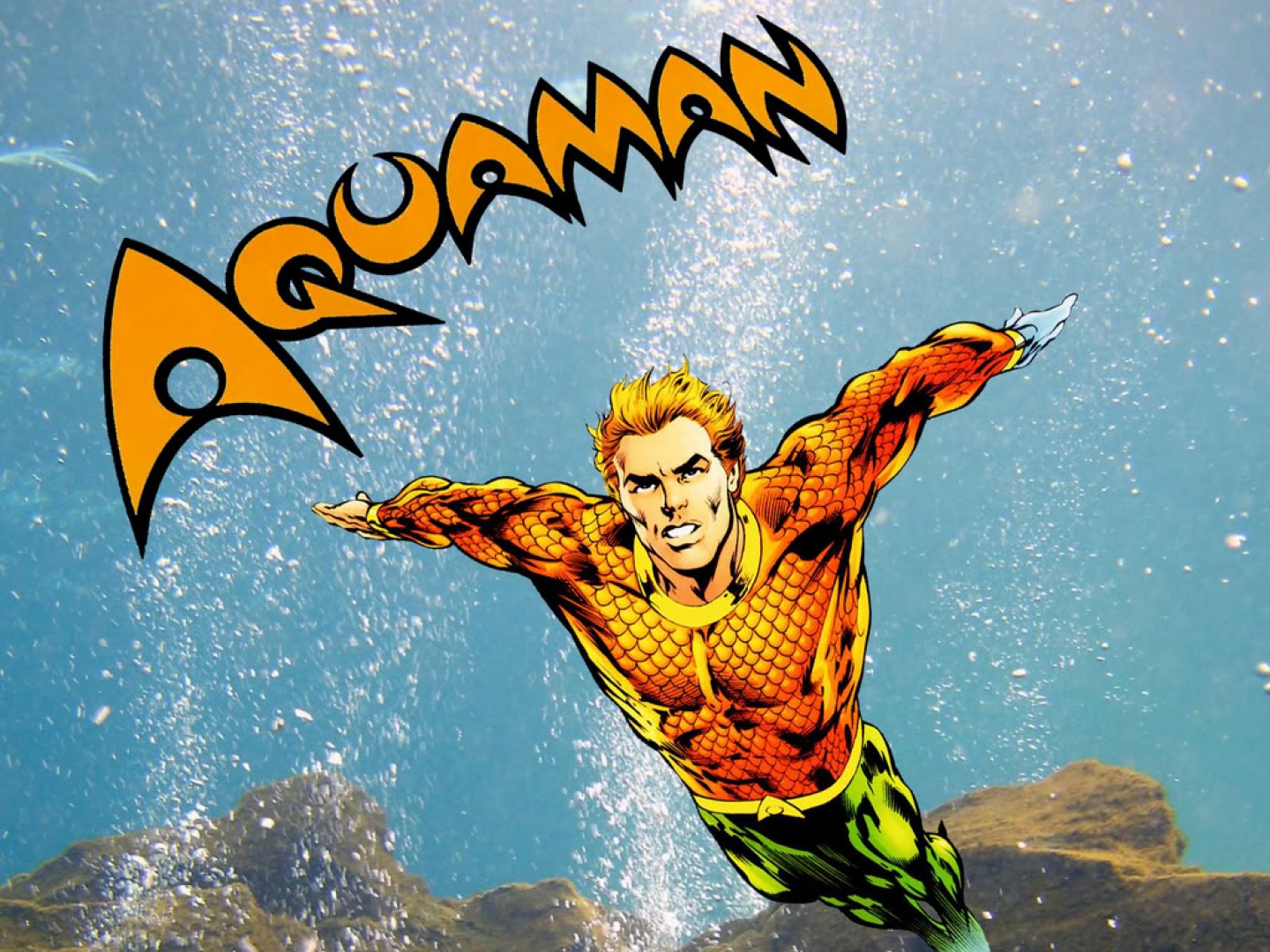 Free download wallpaper Comics, Aquaman on your PC desktop