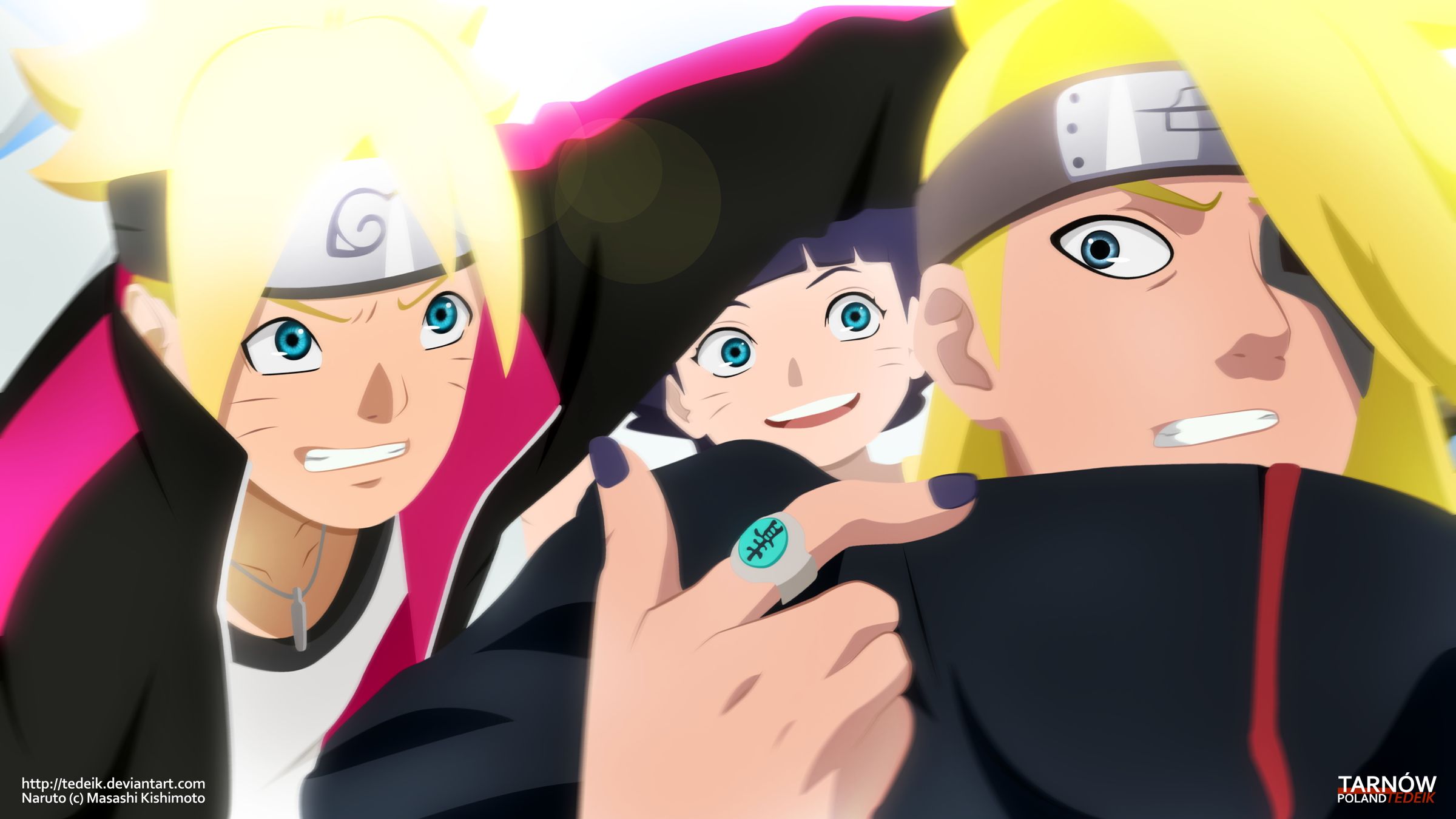 Descarga gratuita de fondo de pantalla para móvil de Naruto, Animado, Deidara (Naruto), Himawari Uzumaki, Boruto Uzumaki, Boruto.