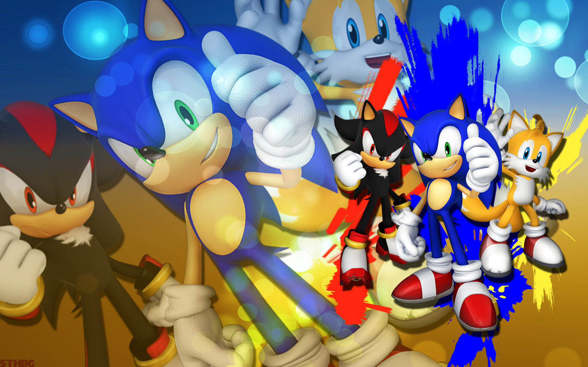 Скачать обои Sonic И Sega All Stars Racing на телефон бесплатно