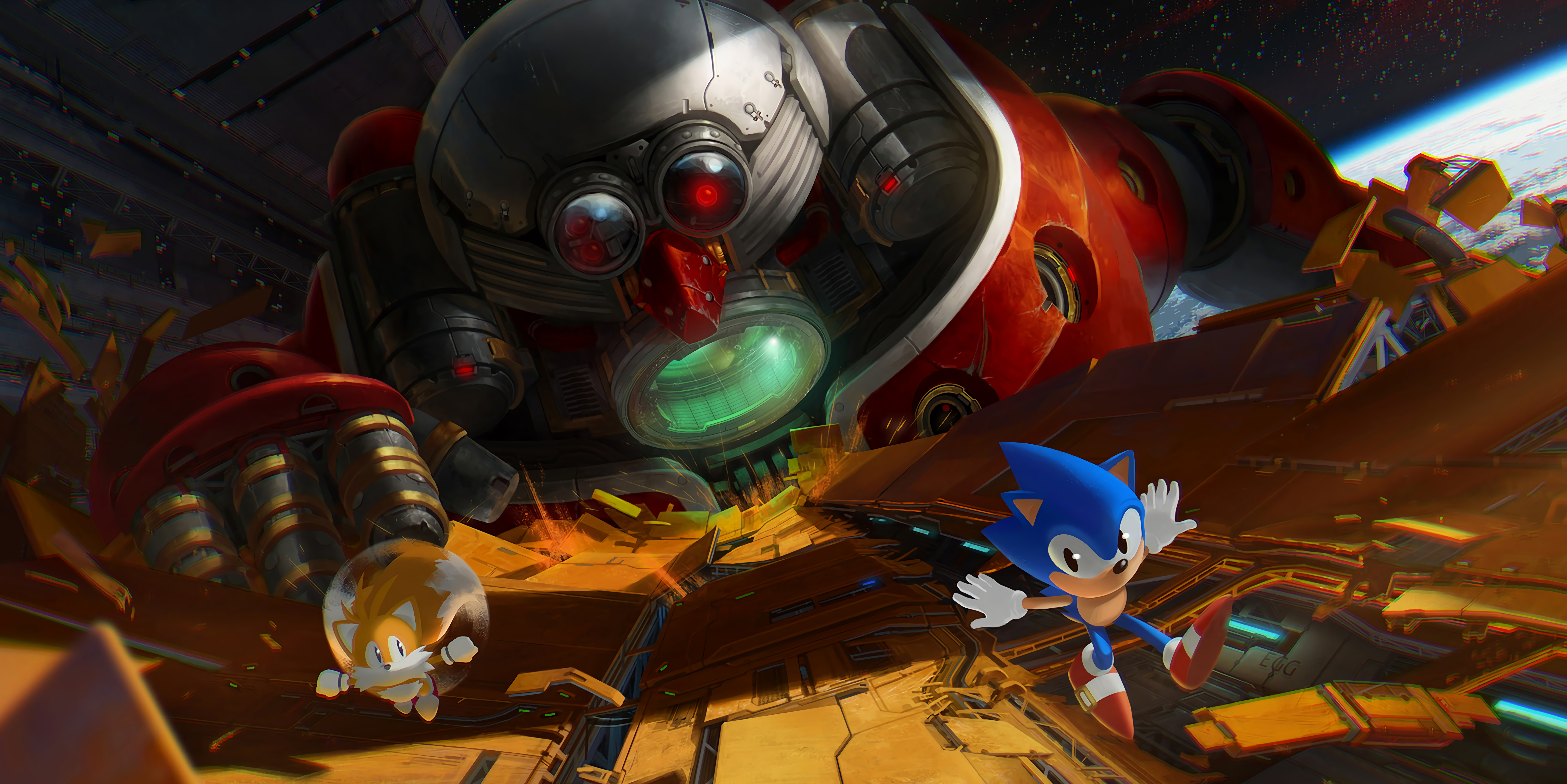 Die besten Sonic The Hedgehog 3 & Knuckles-Hintergründe für den Telefonbildschirm