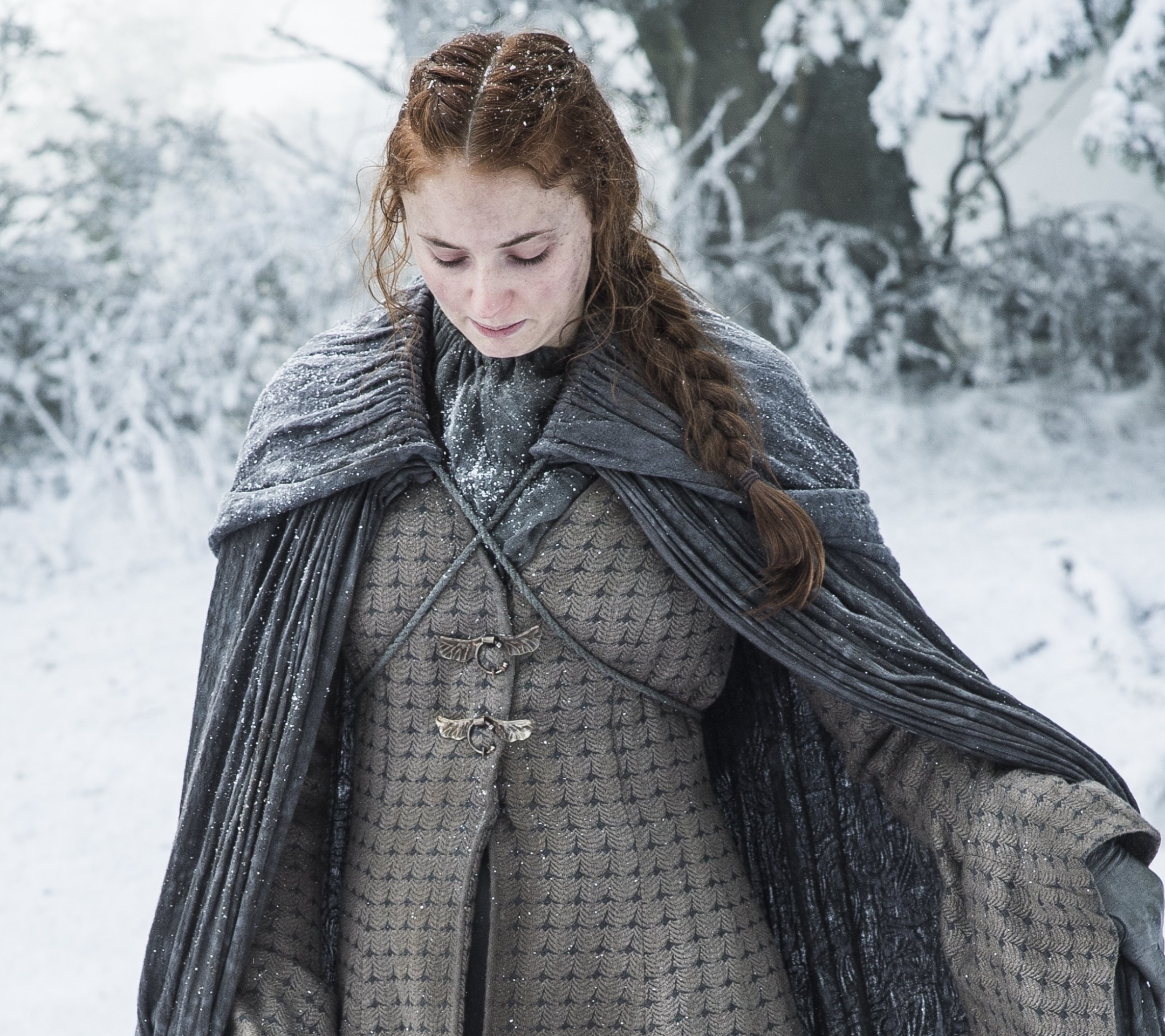Handy-Wallpaper Fernsehserien, Game Of Thrones: Das Lied Von Eis Und Feuer, Sansa Stark, Sophie Turner kostenlos herunterladen.
