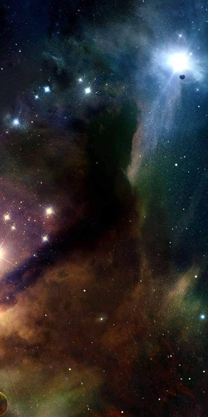 Download mobile wallpaper Stars, Nebula, Space, Sci Fi for free.