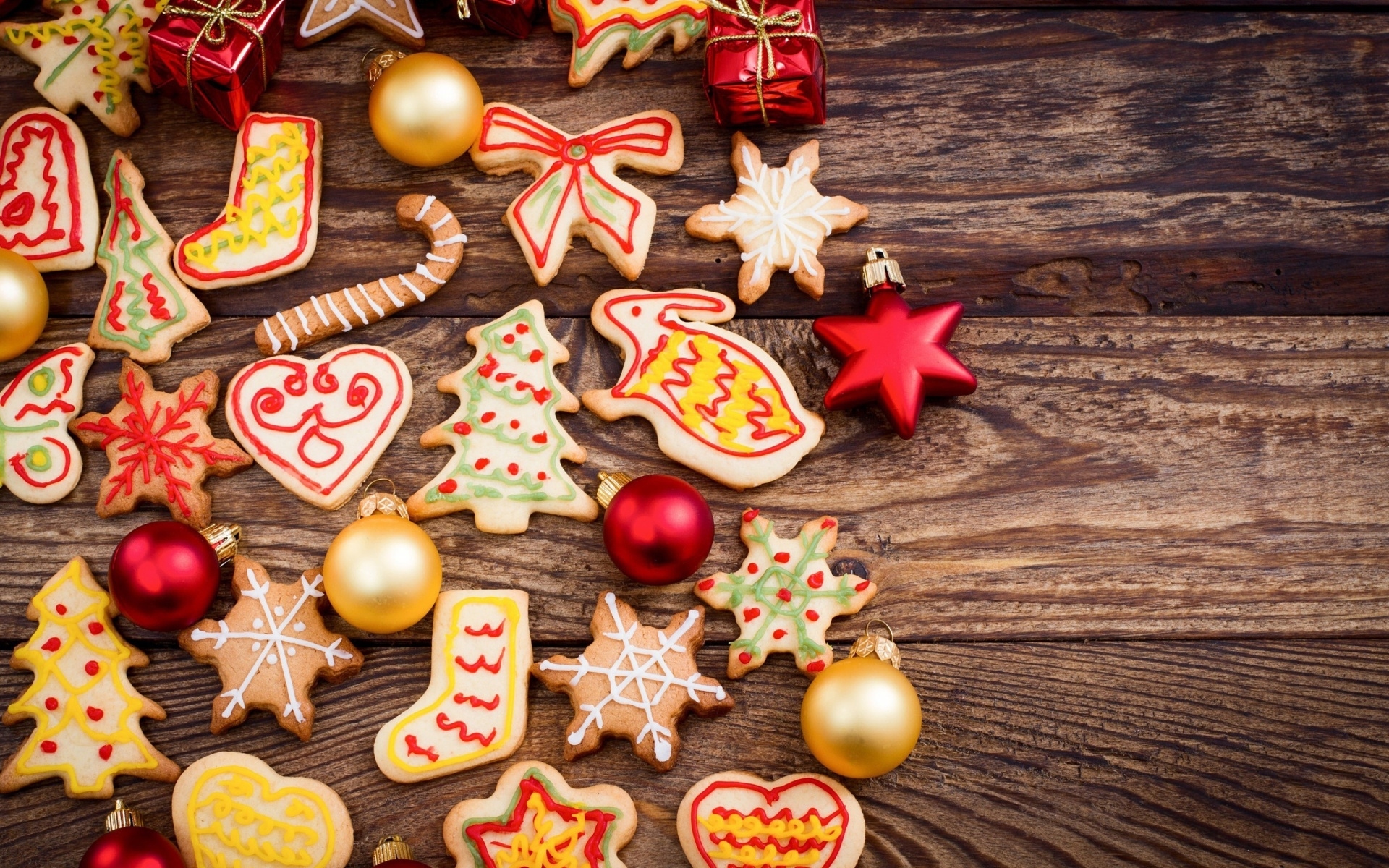 PCデスクトップに木, クリスマス, クッキー, 食べ物画像を無料でダウンロード