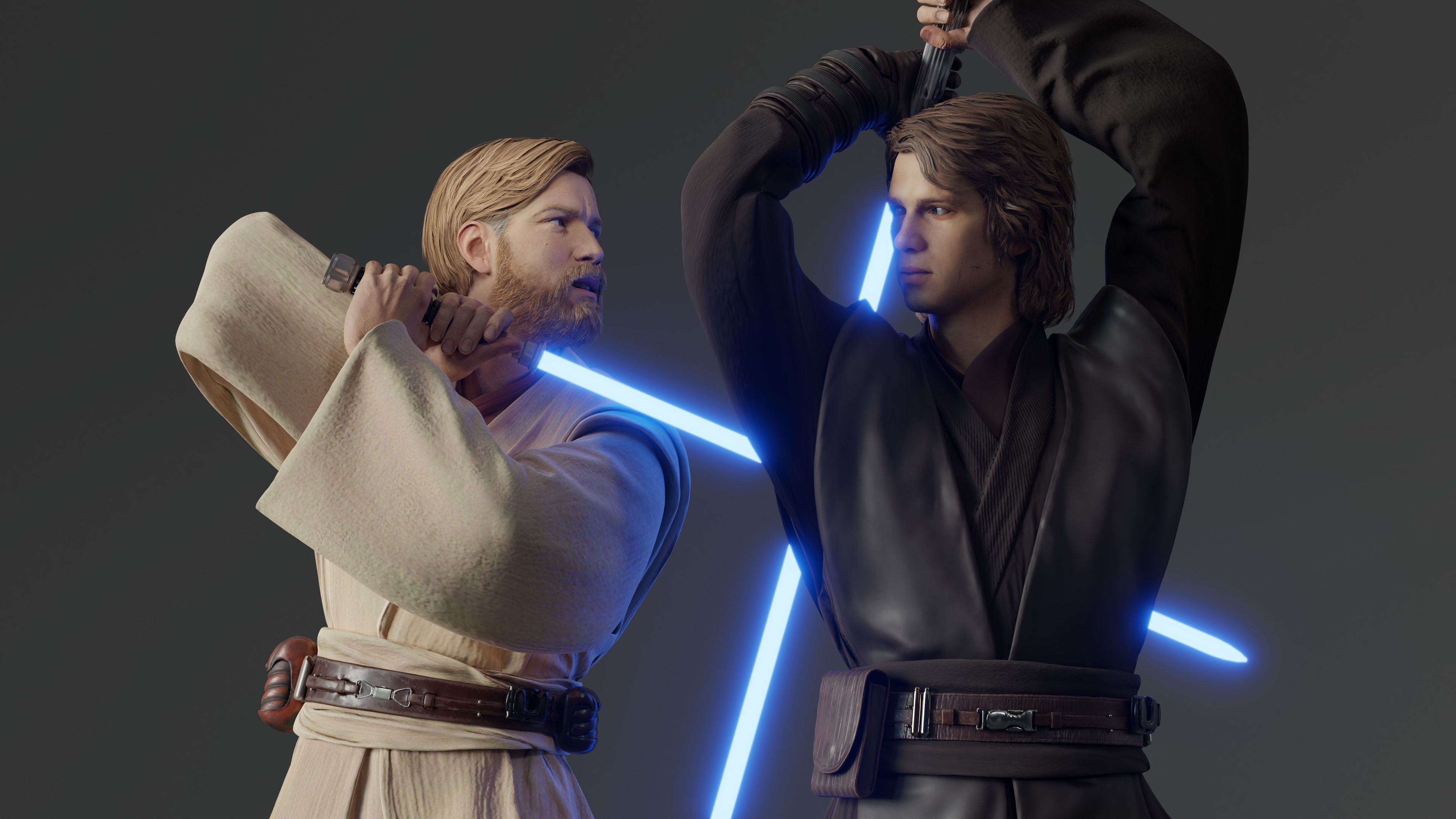 Laden Sie das Anakin Skywalker, Figur, Computerspiele, Krieg Der Sterne, Obi Wan Kenobi, Star Wars Battlefront Ii (2017)-Bild kostenlos auf Ihren PC-Desktop herunter