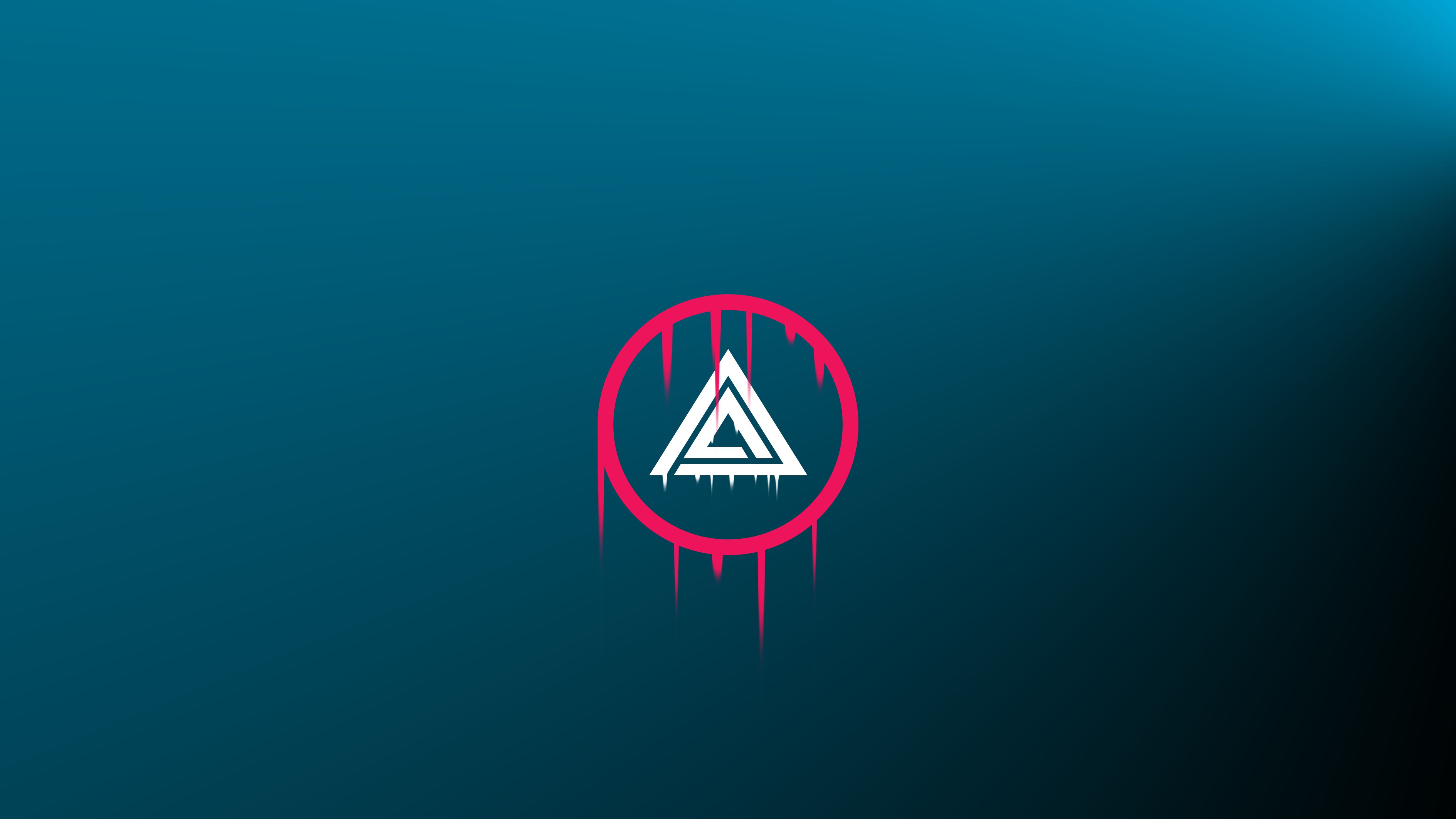 Download mobile wallpaper Artistic, Logo, Triangle for free.