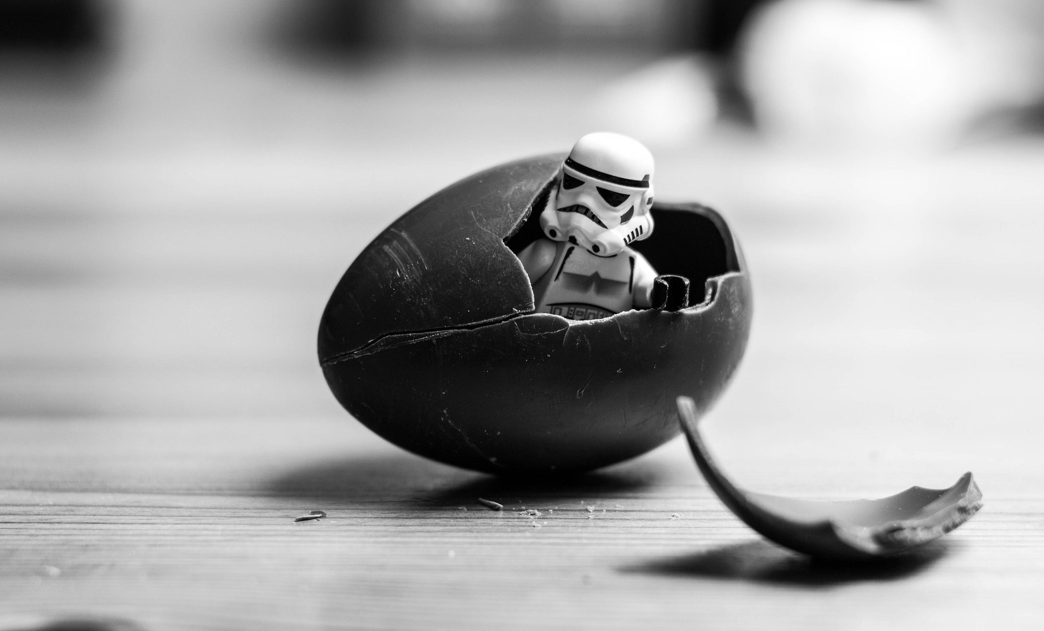 Download mobile wallpaper Chocolate, Star Wars, Lego, Products, Stormtrooper, Black & White for free.