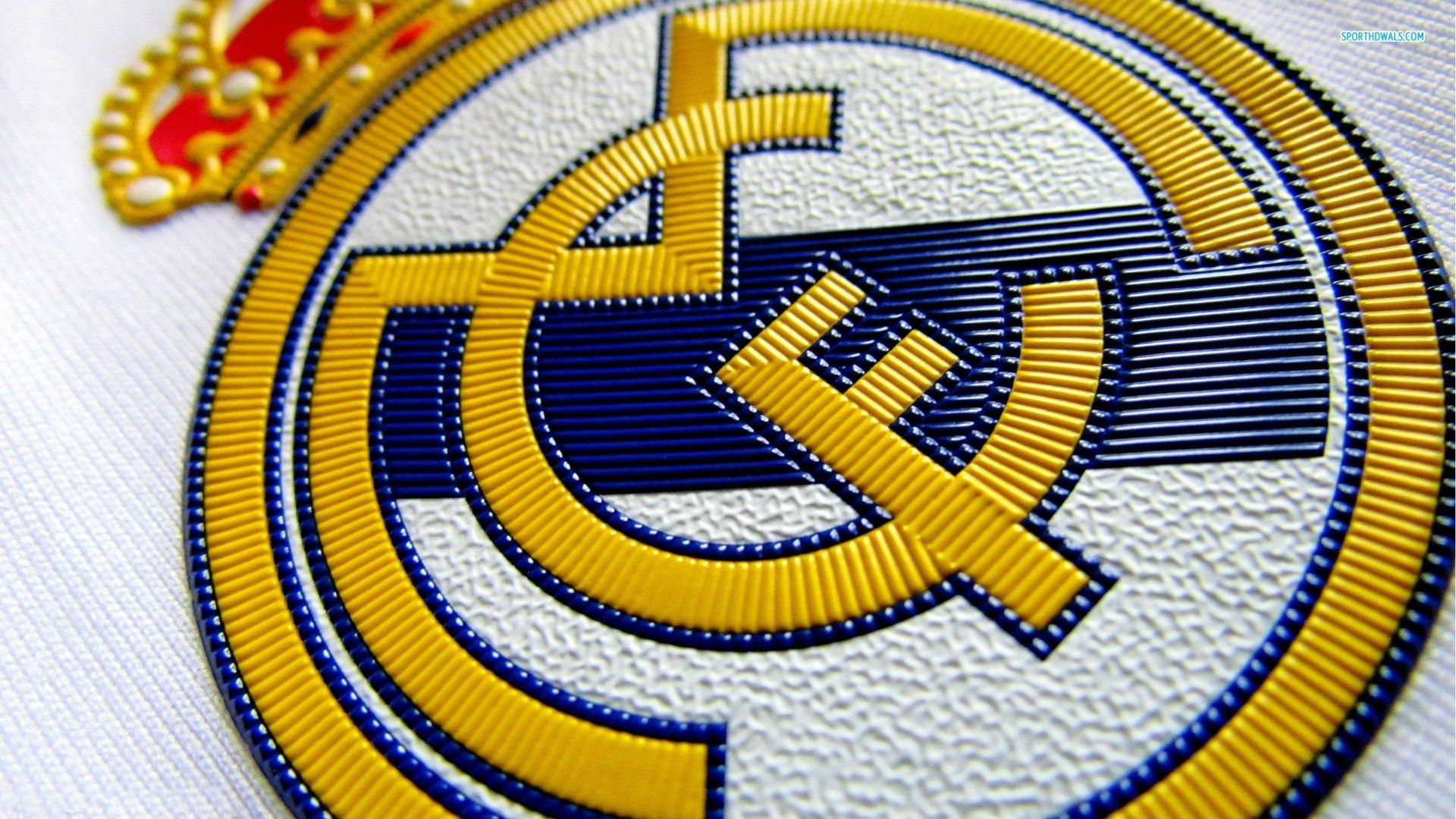 real madrid logo, soccer, sports, real madrid c f