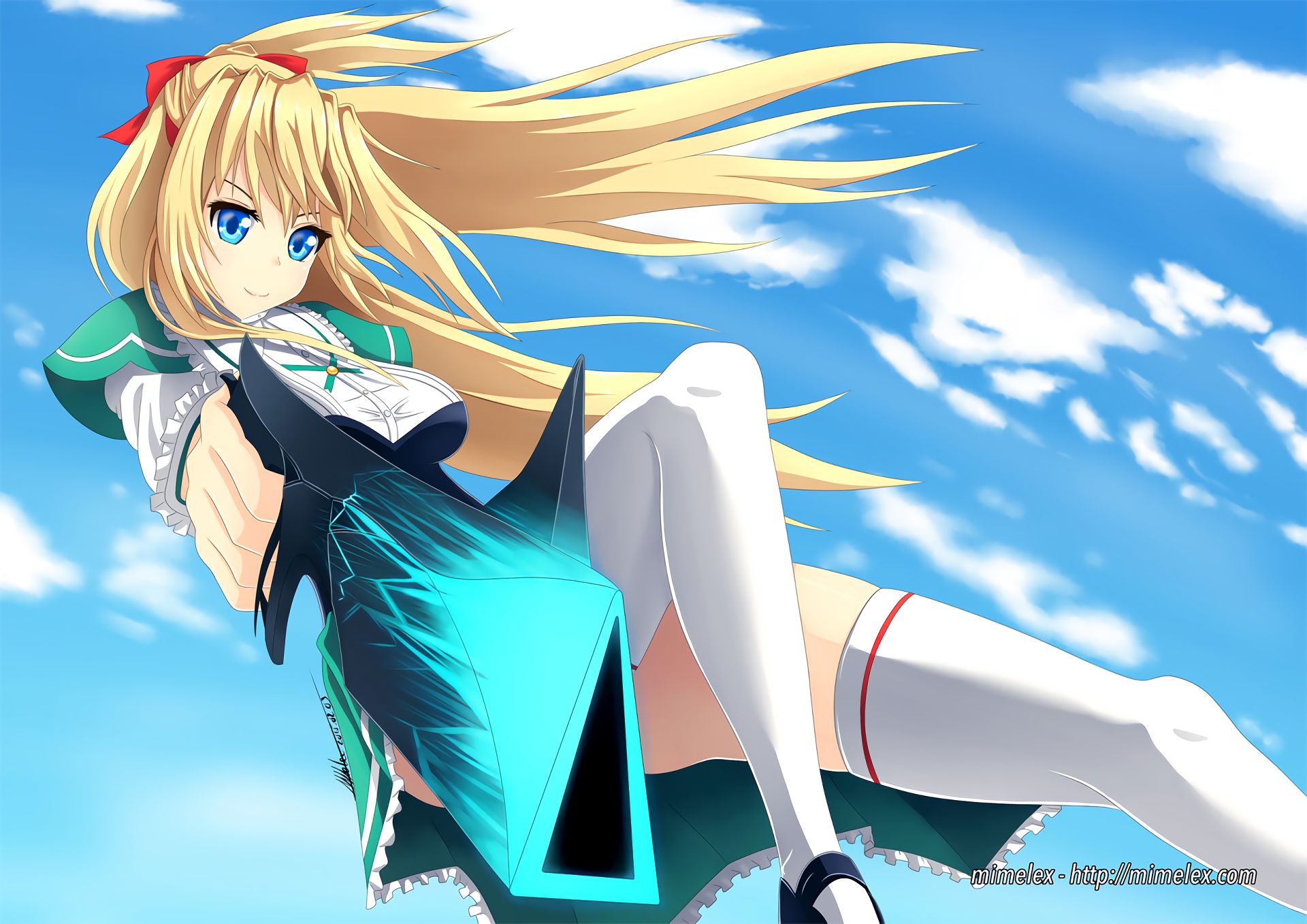 anime, absolute duo, lilith bristol