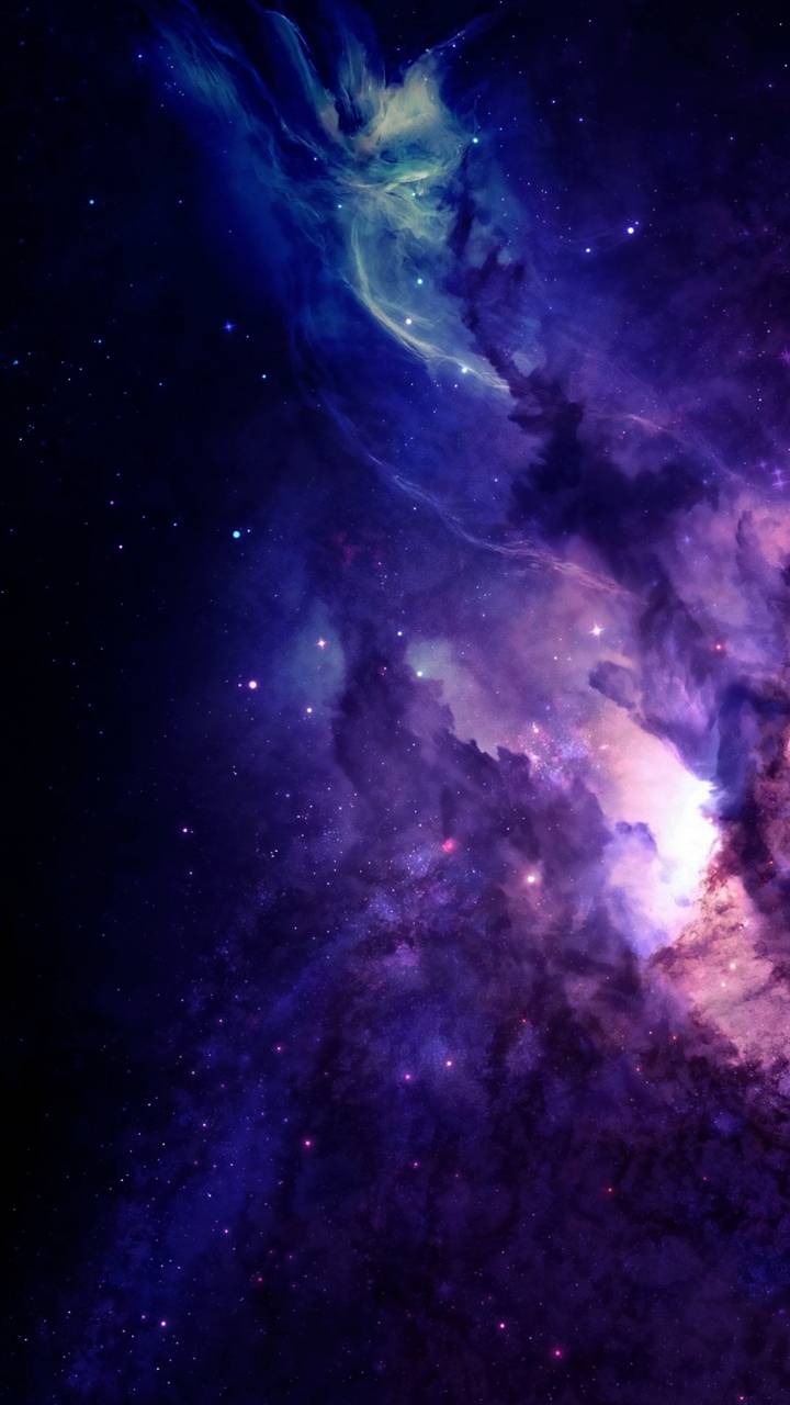 Скачать картинку Космос, Туманность, Пространство, Пурпурный, Научная Фантастика в телефон бесплатно.