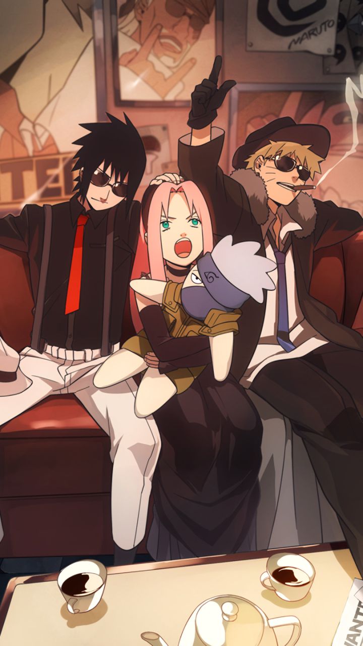 Download mobile wallpaper Anime, Naruto, Sasuke Uchiha, Sakura Haruno, Naruto Uzumaki, Kakashi Hatake for free.