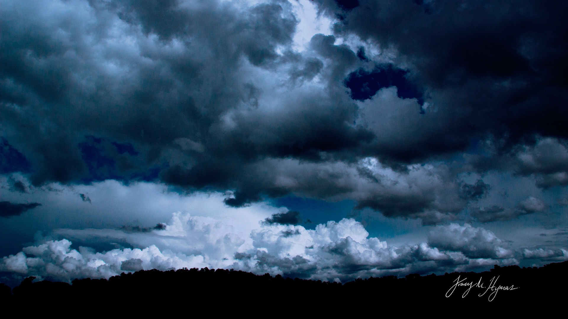 Download mobile wallpaper Sky, Dark, Earth, Cloud for free.