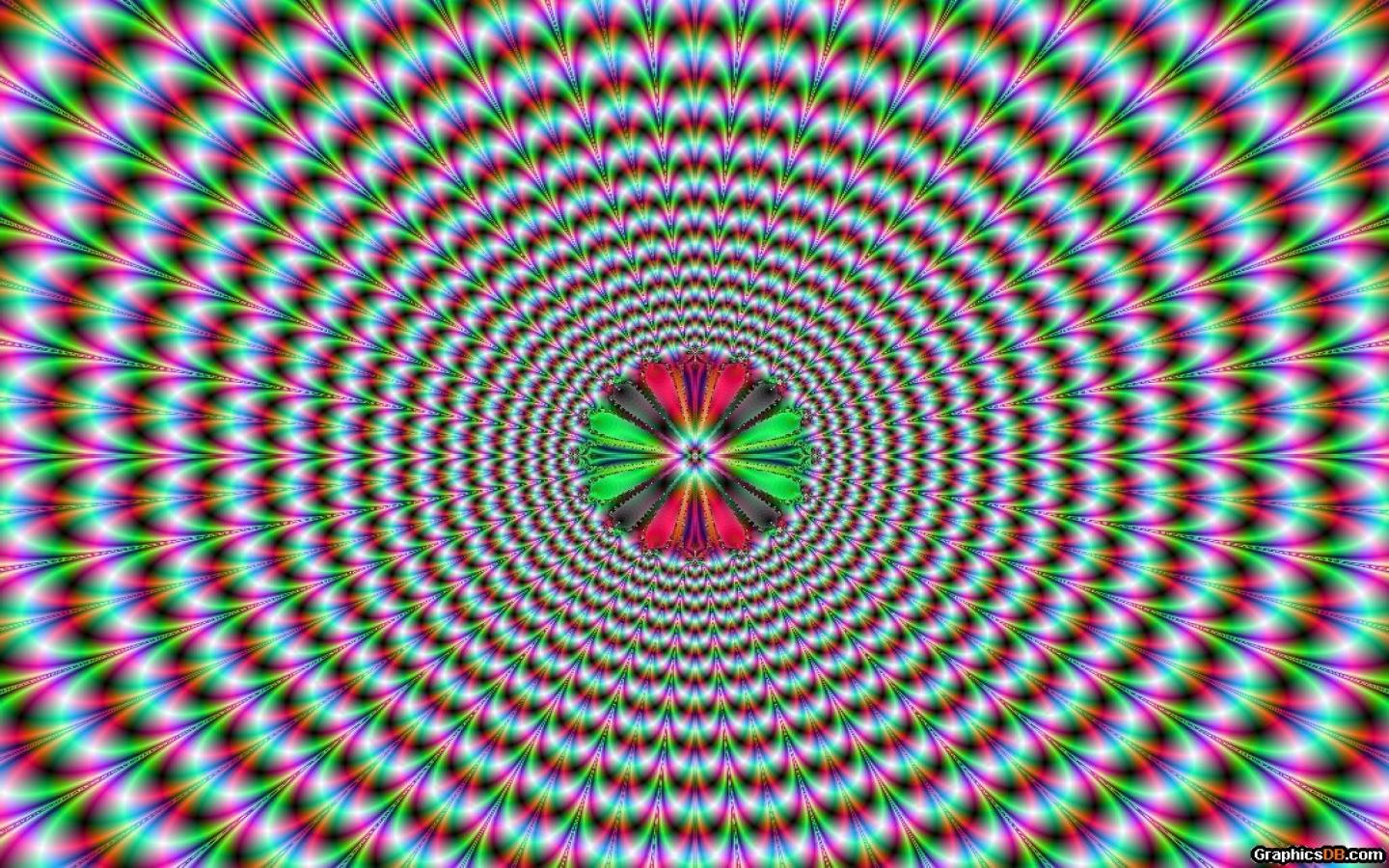 optical illusion, abstract, mind teaser, colorful