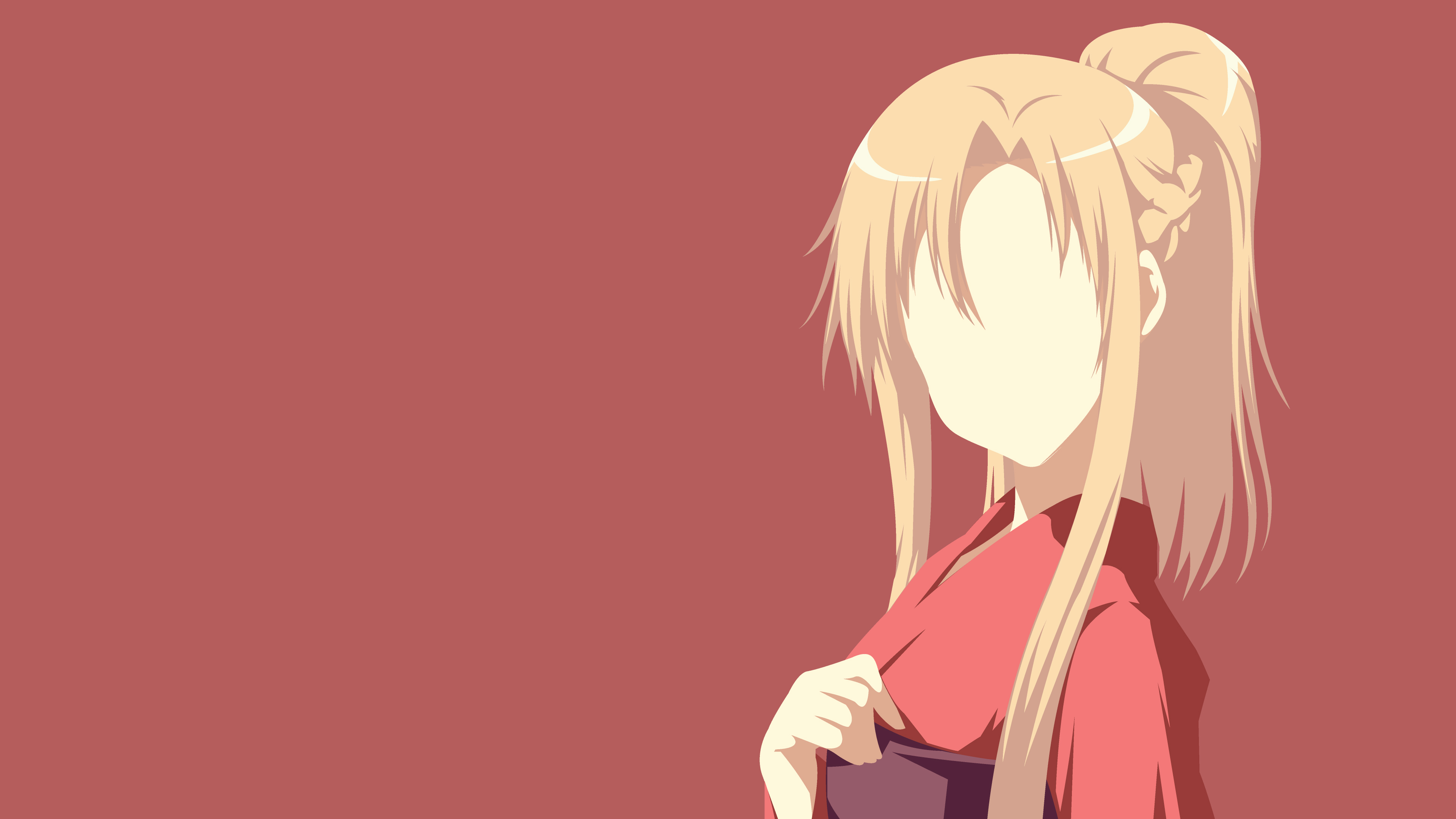 Laden Sie das Minimalistisch, Animes, Asuna Yuuki, Sword Art Online-Bild kostenlos auf Ihren PC-Desktop herunter