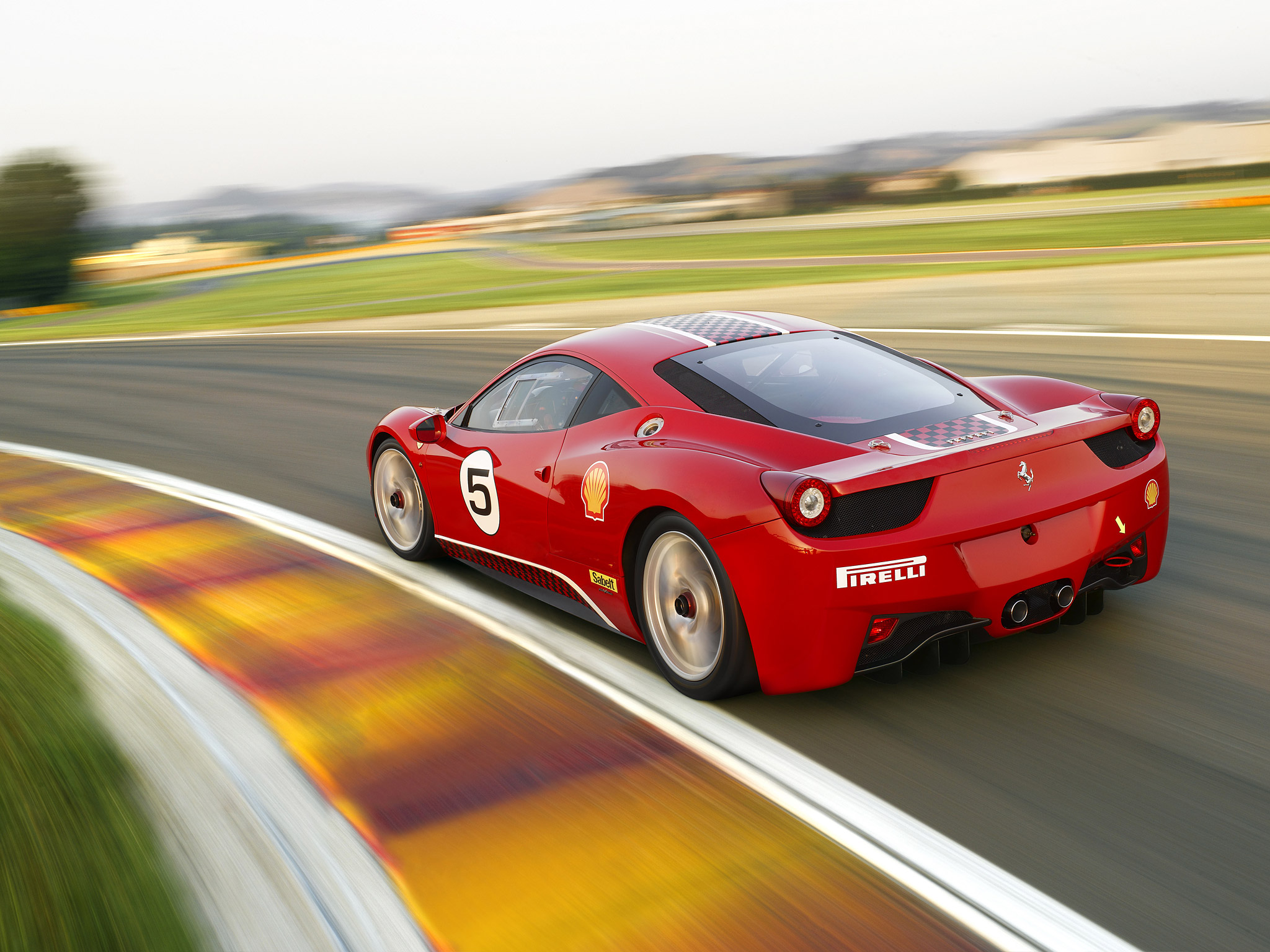 電話スクリーンに最適なフェラーリ 458 チャレンジの壁紙
