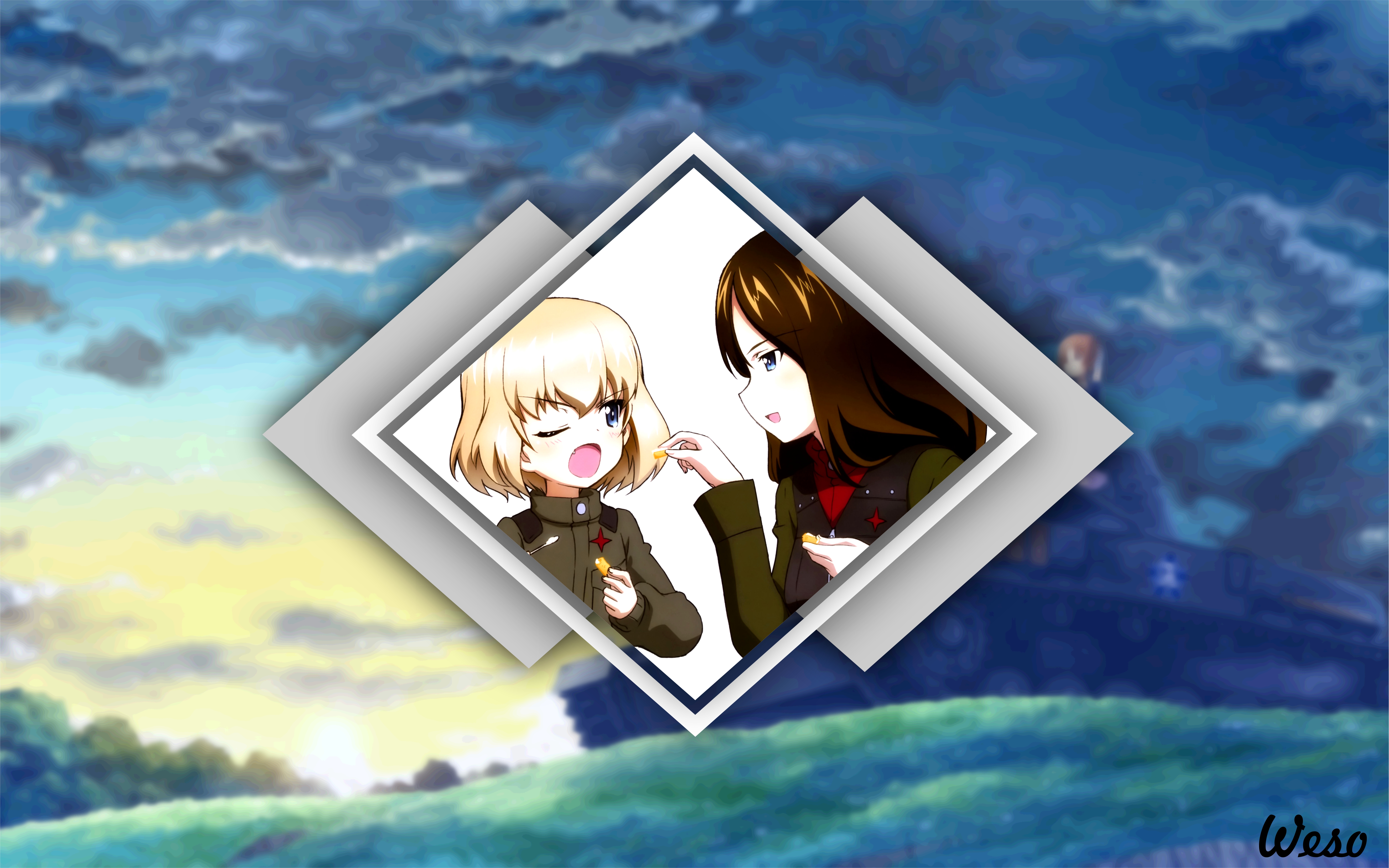 Descarga gratis la imagen Animado, Girls Und Panzer en el escritorio de tu PC