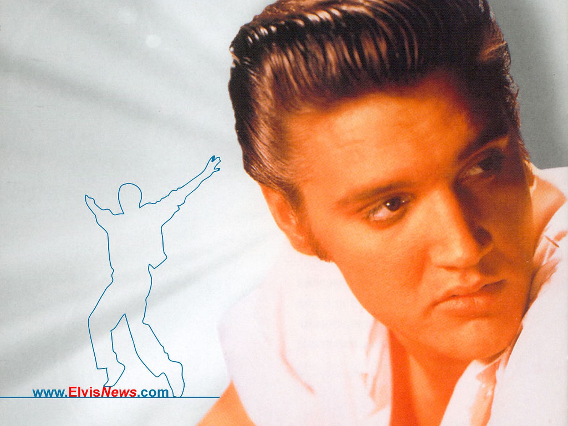 Download mobile wallpaper Music, Rock & Roll, Elvis Presley, The King for free.