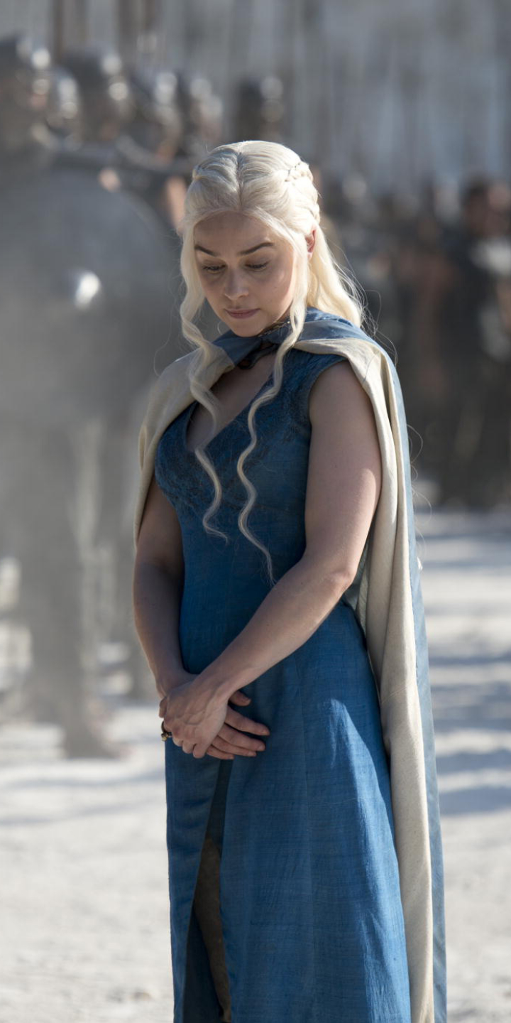 Download mobile wallpaper Game Of Thrones, Tv Show, Daenerys Targaryen, Emilia Clarke for free.