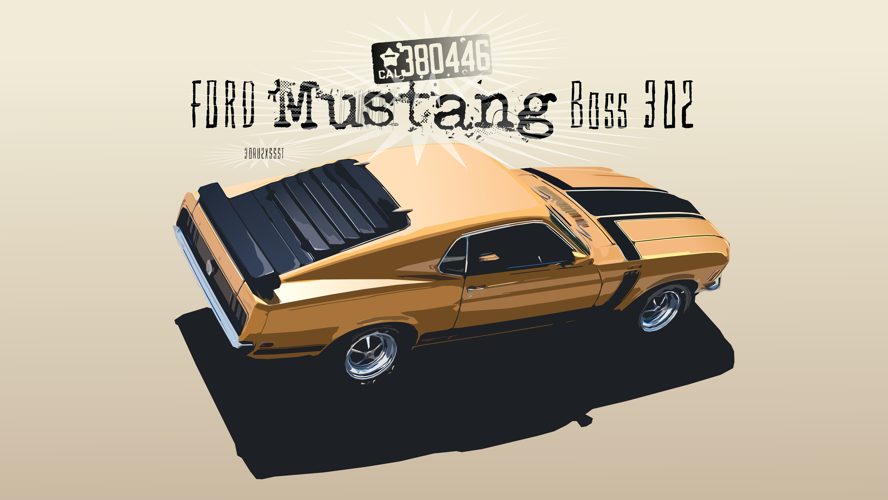 Téléchargez des papiers peints mobile Voiture, Ford Mustang, Voiture De Course, Véhicules, Gué, Ford Mustang Patron 302 gratuitement.