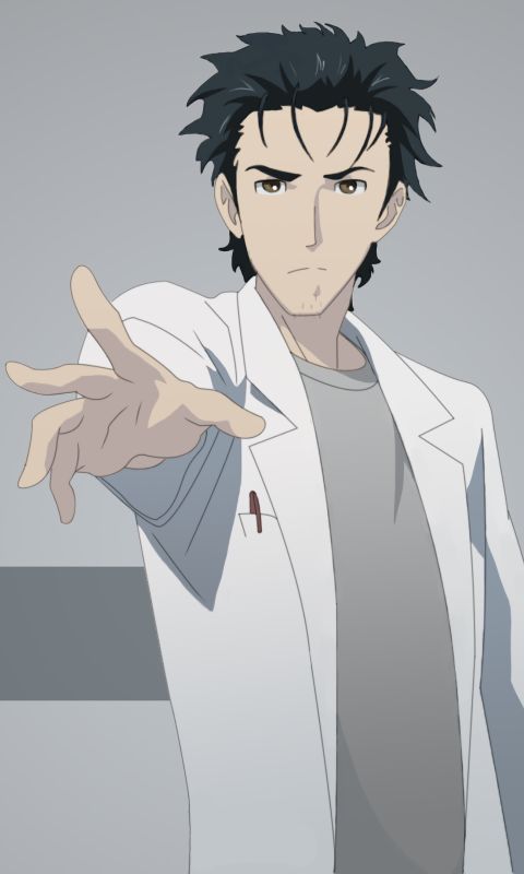 Handy-Wallpaper Animes, Steins Gate, Rintaro Okabe kostenlos herunterladen.