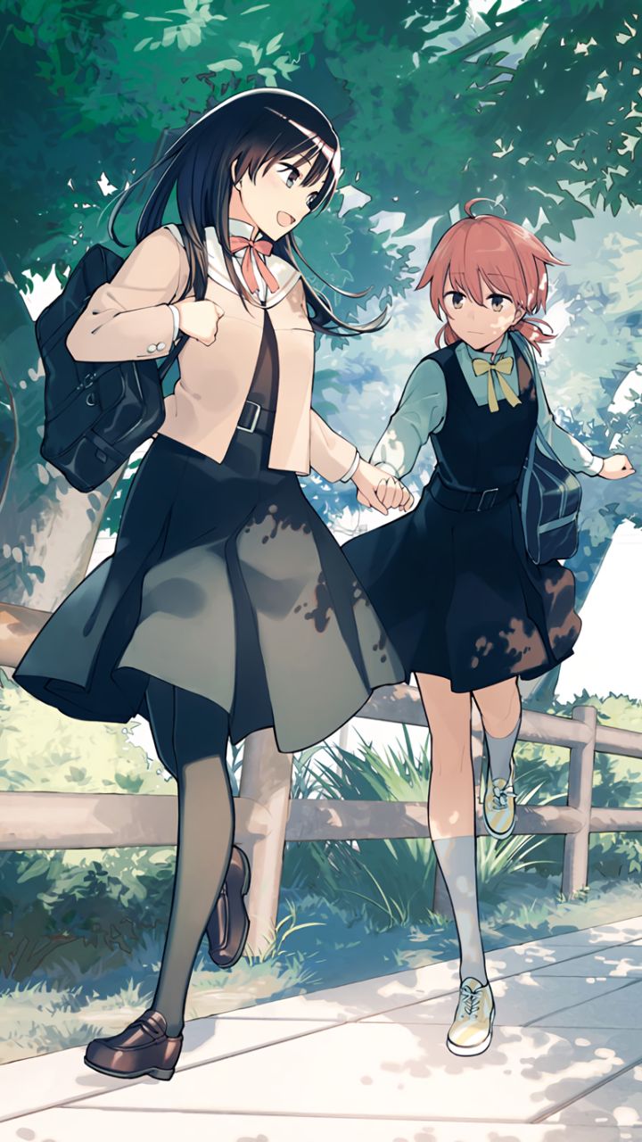 anime, bloom into you wallpapers for tablet